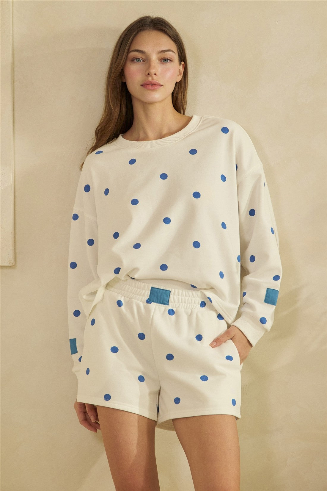 KELLEY POLKA DOT SWEATSHIRT