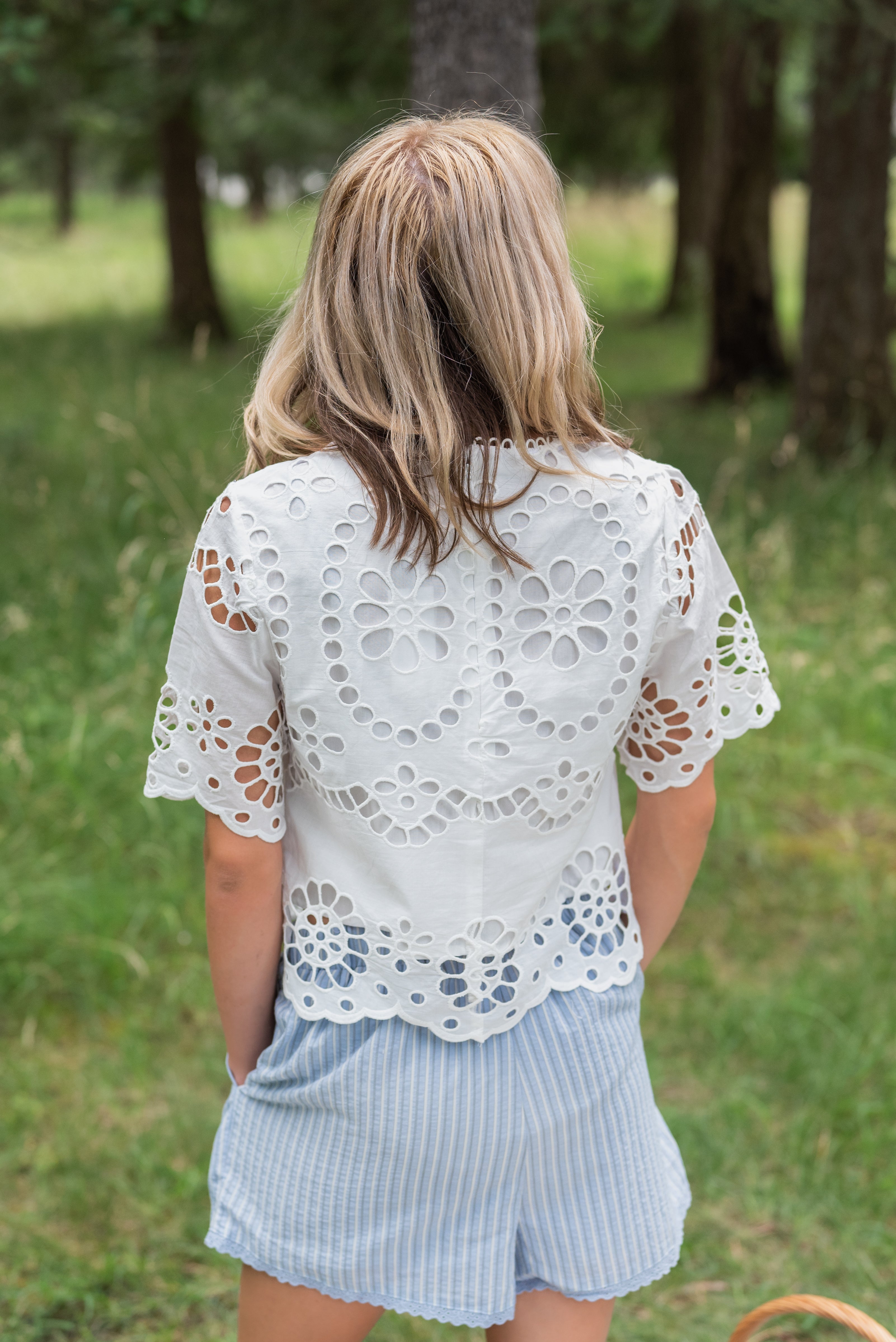 PENELOPE EMBROIDERED TOP