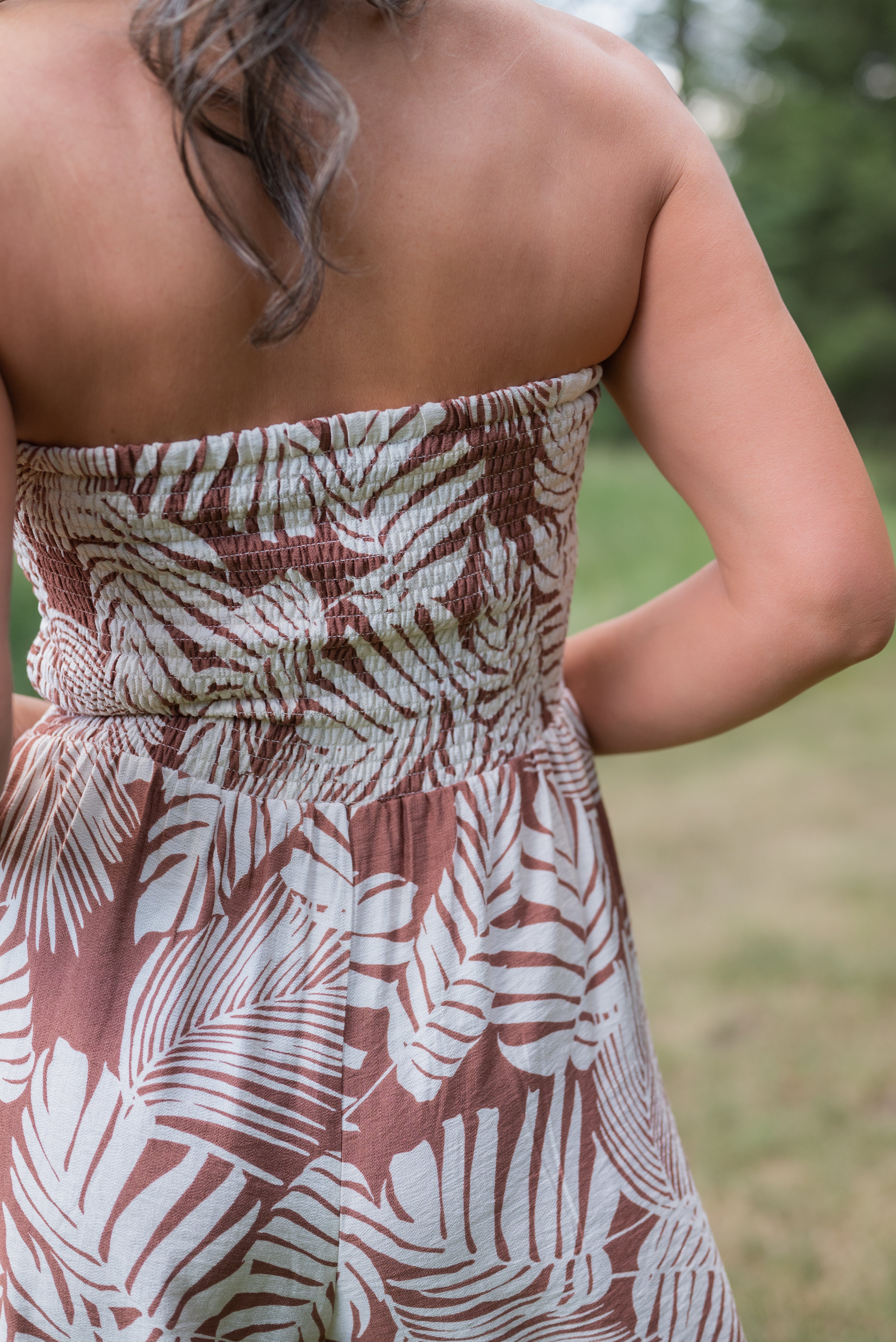 EDEN STRAPLESS JUMPSUIT