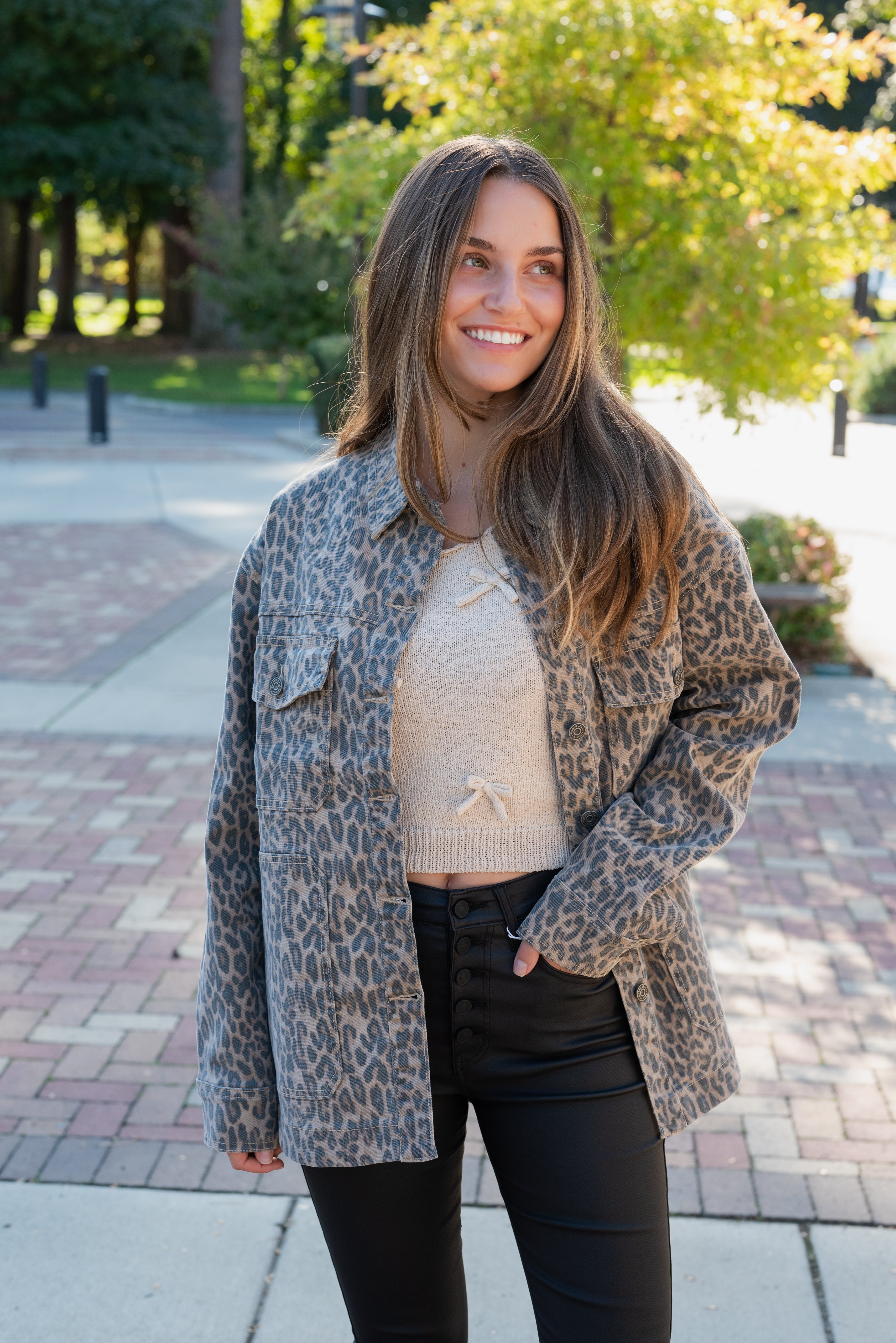 HARLEIGH CHEETAH JACKET