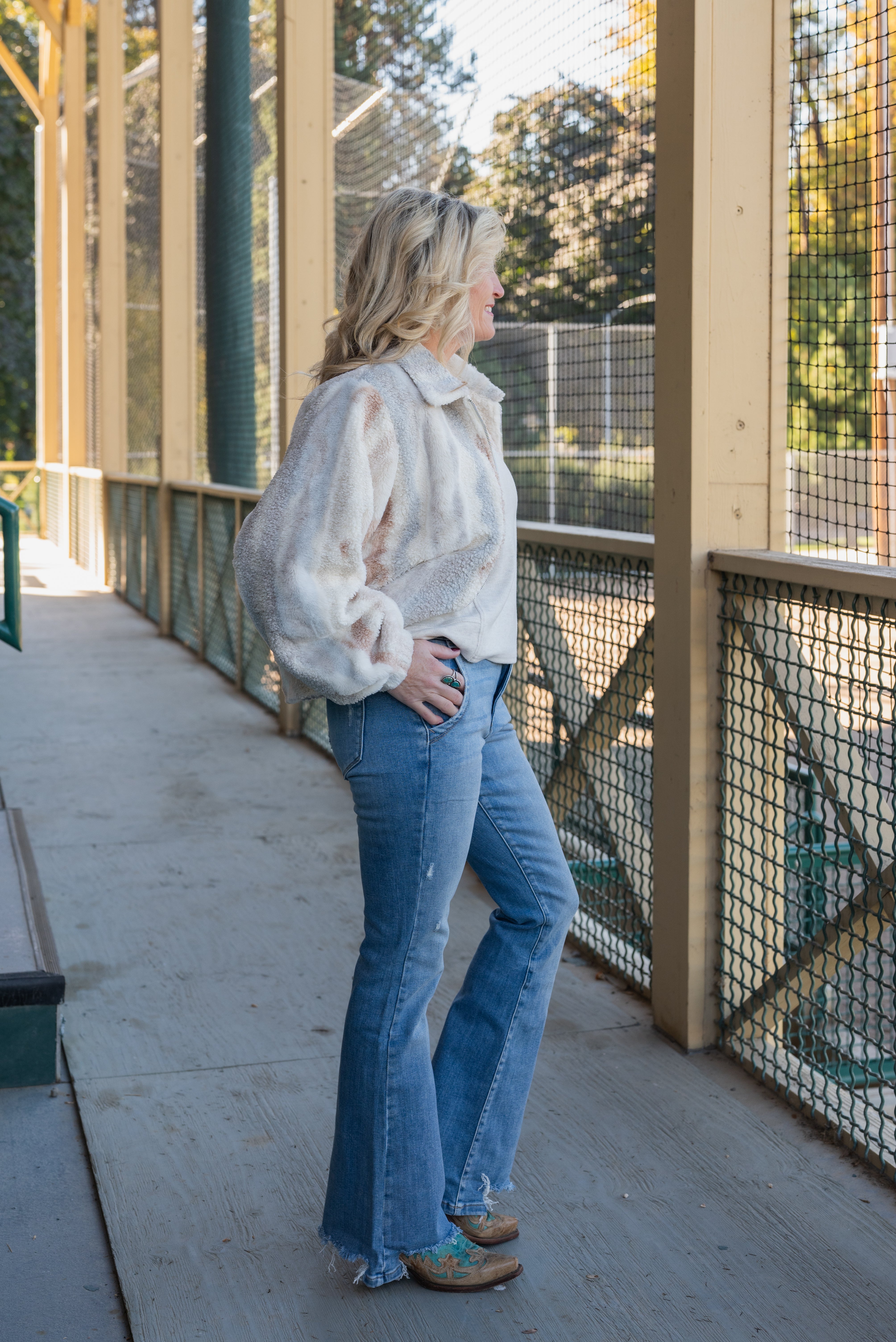 CICELY SHERPA JACKET