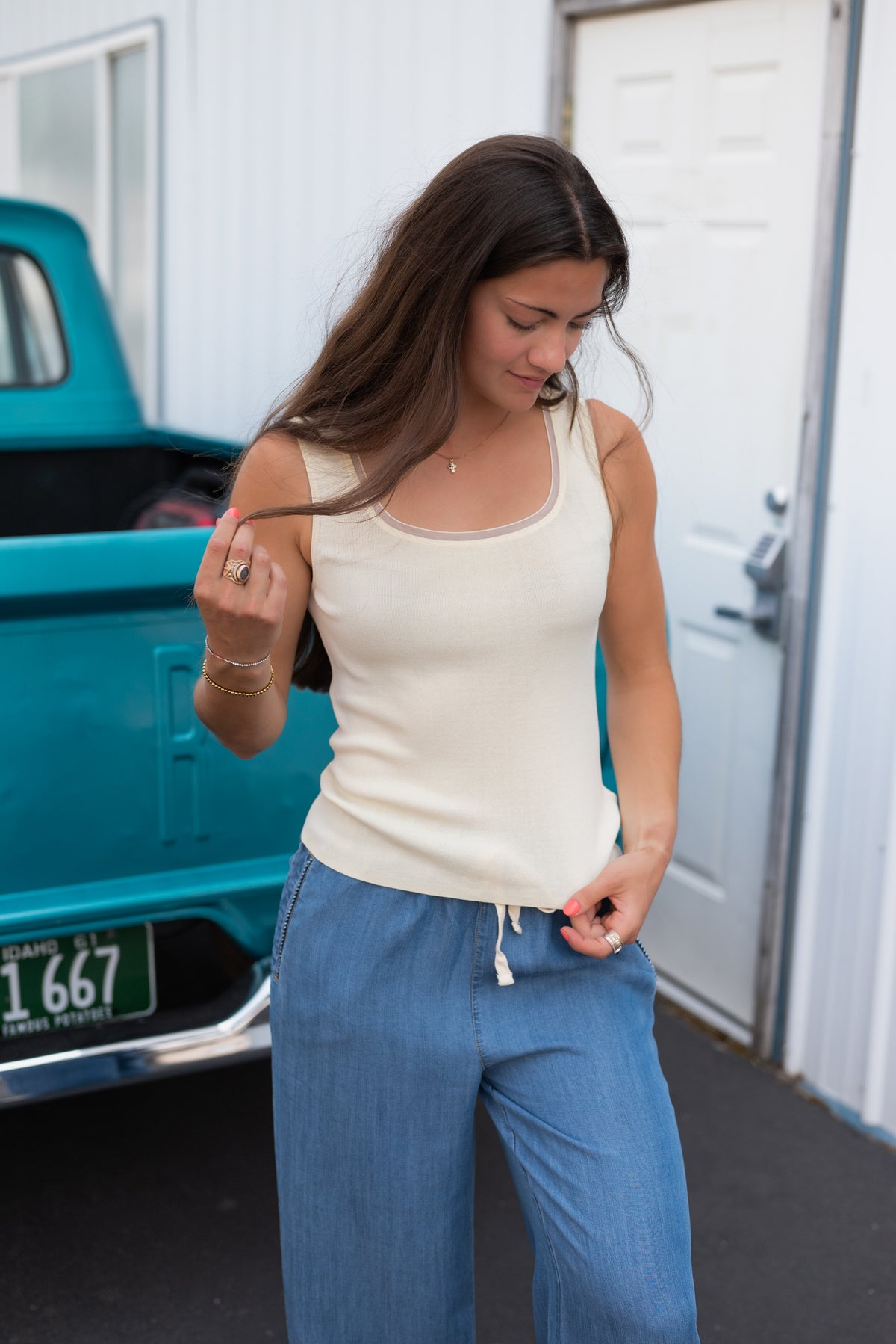 CARMEN DRESSY TANK
