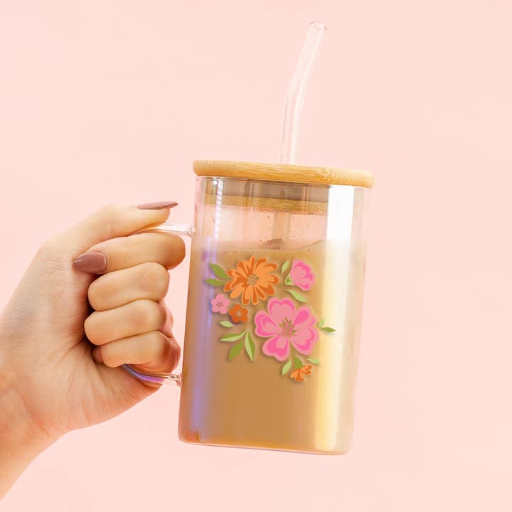Square Glass Cup