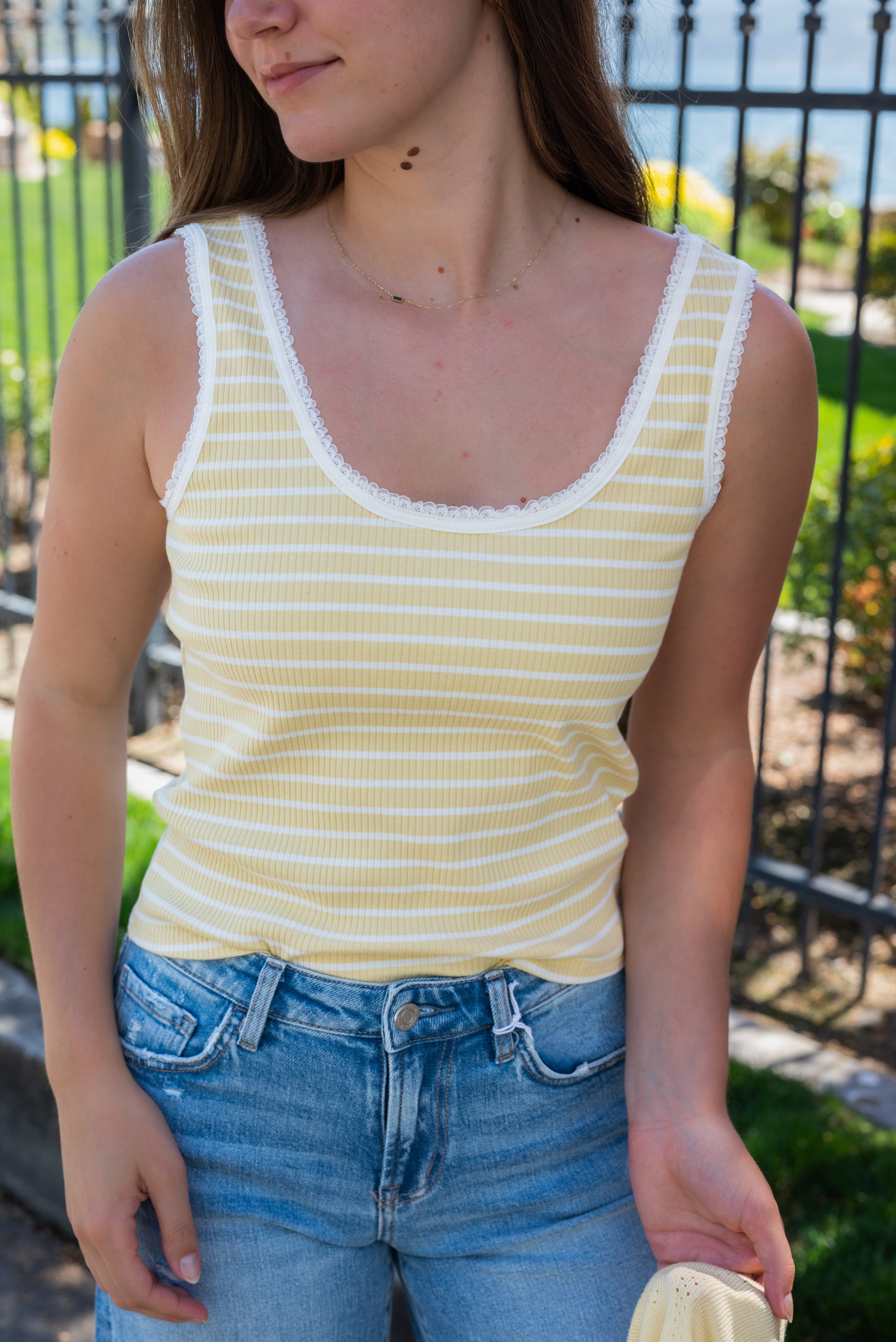 DEJAVU STRIPE TANK