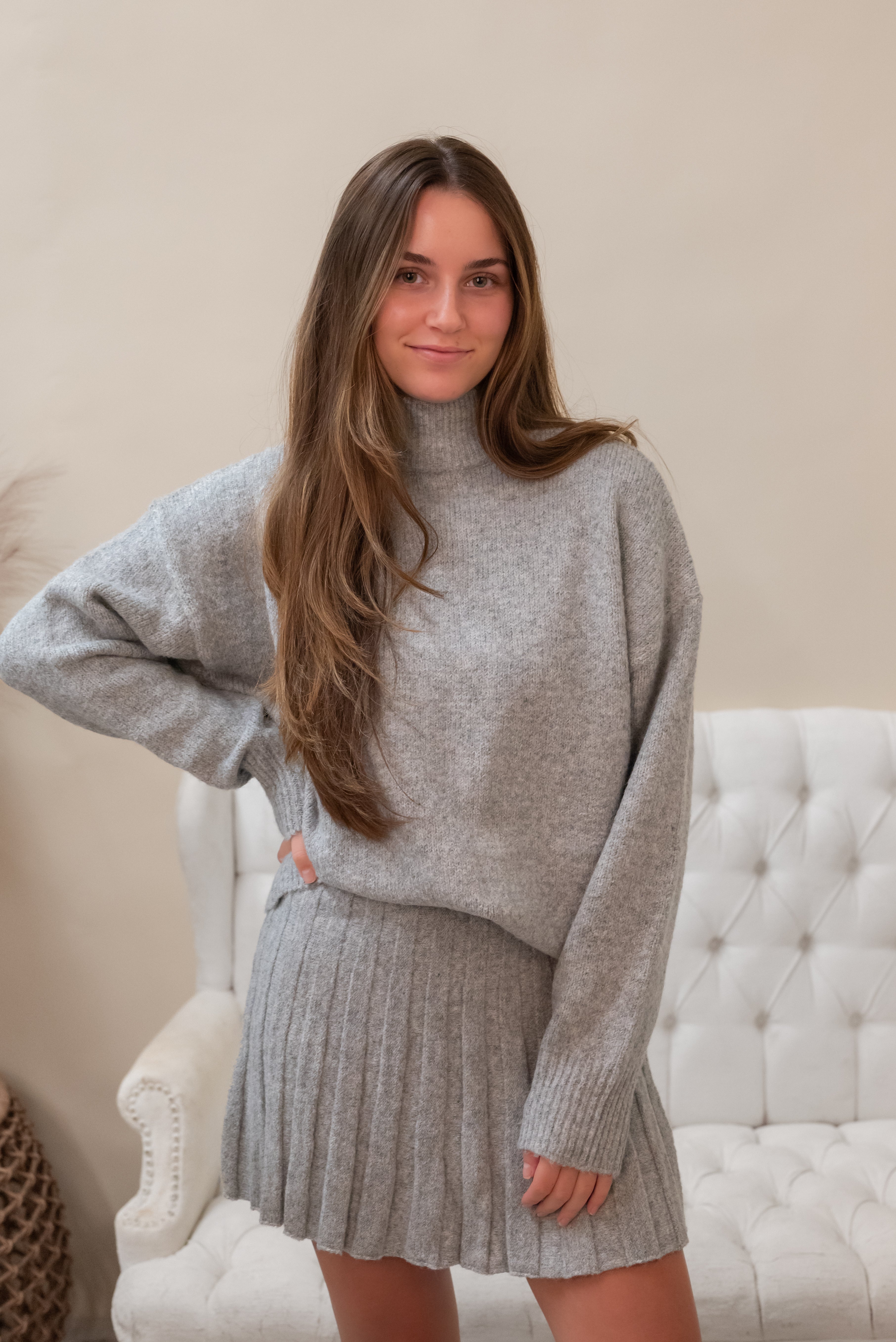GRACELYN SWEATER/SKIRT SET
