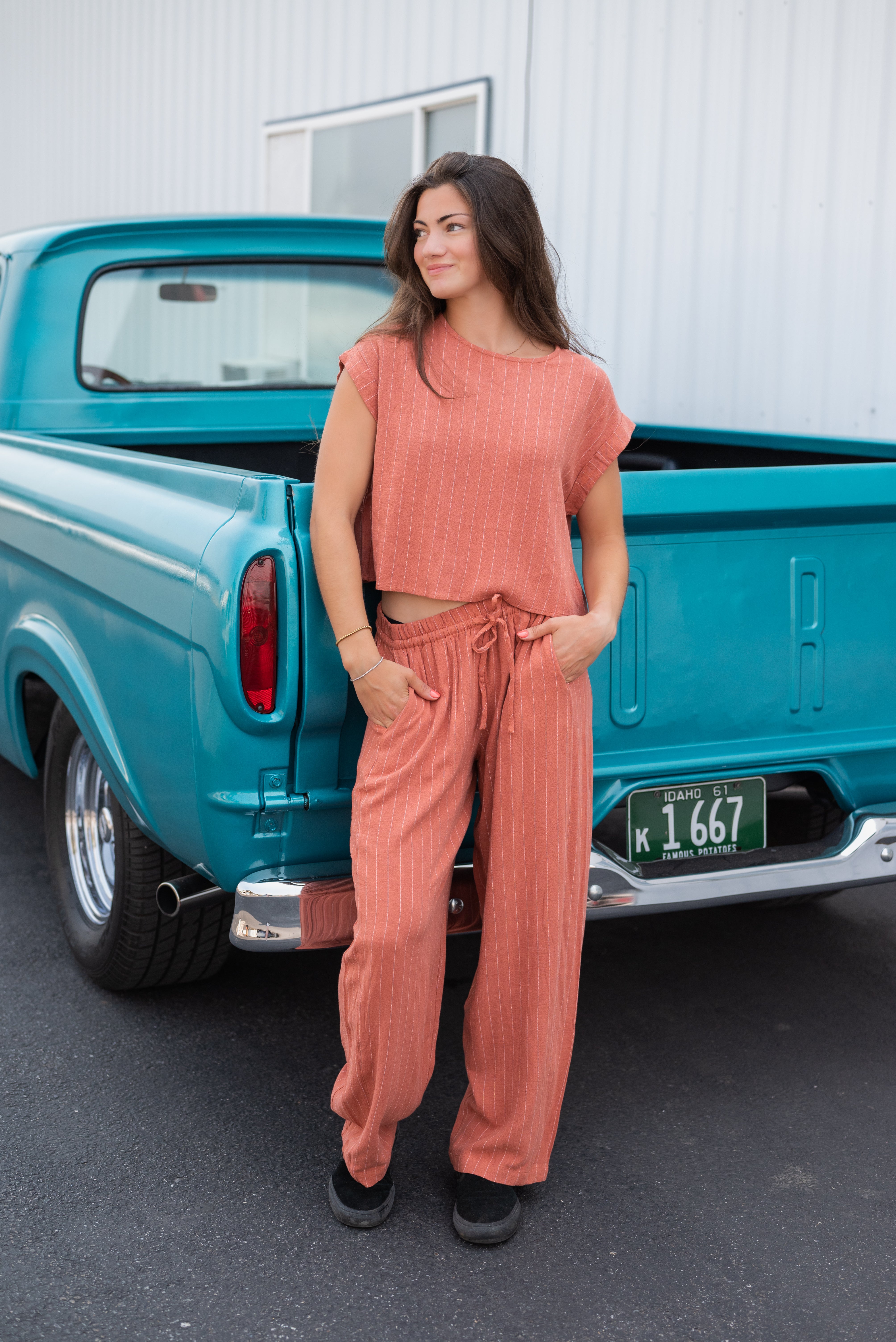 SUGARLOAF STRIPE PANTS