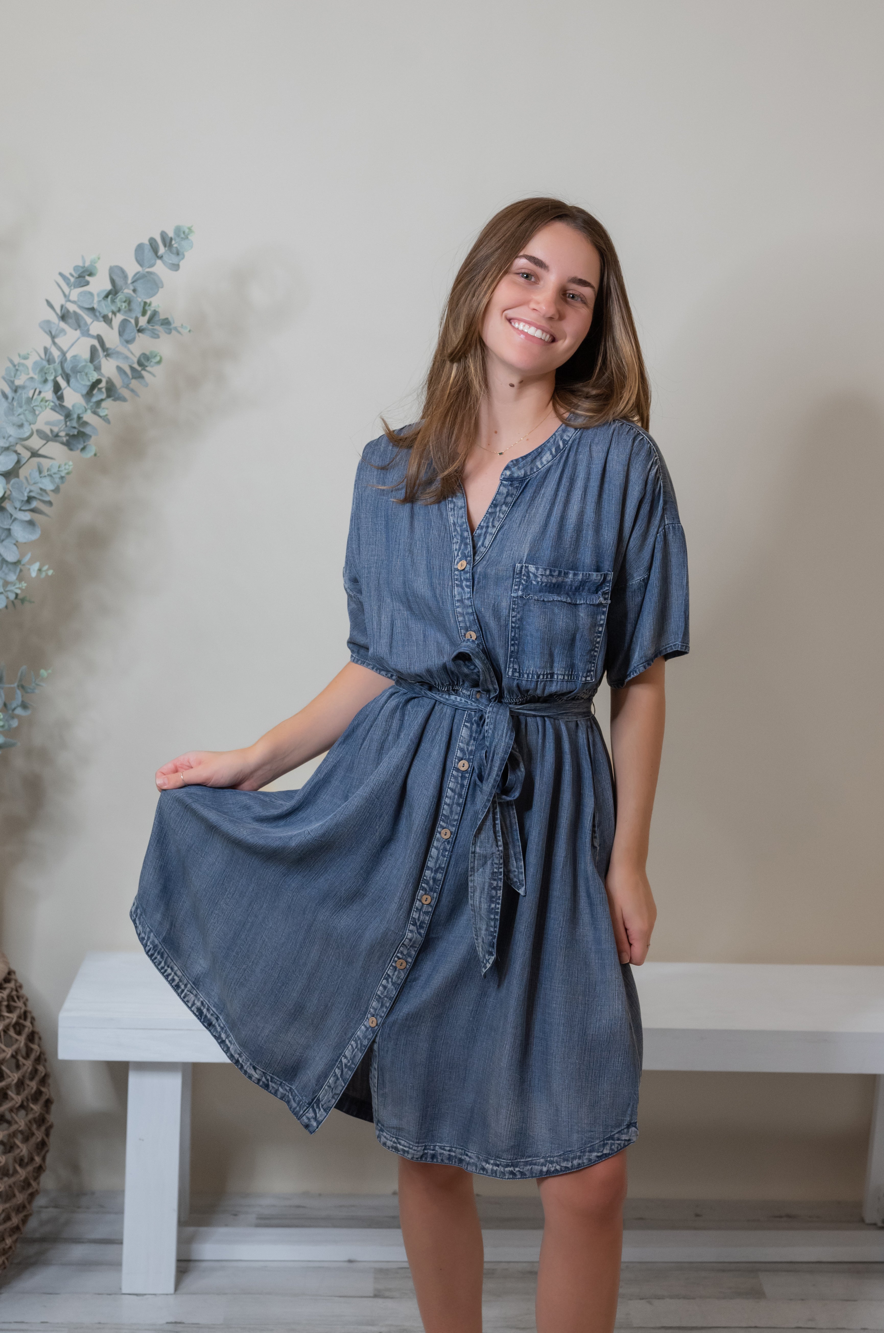 DANIKA SHIRT DRESS