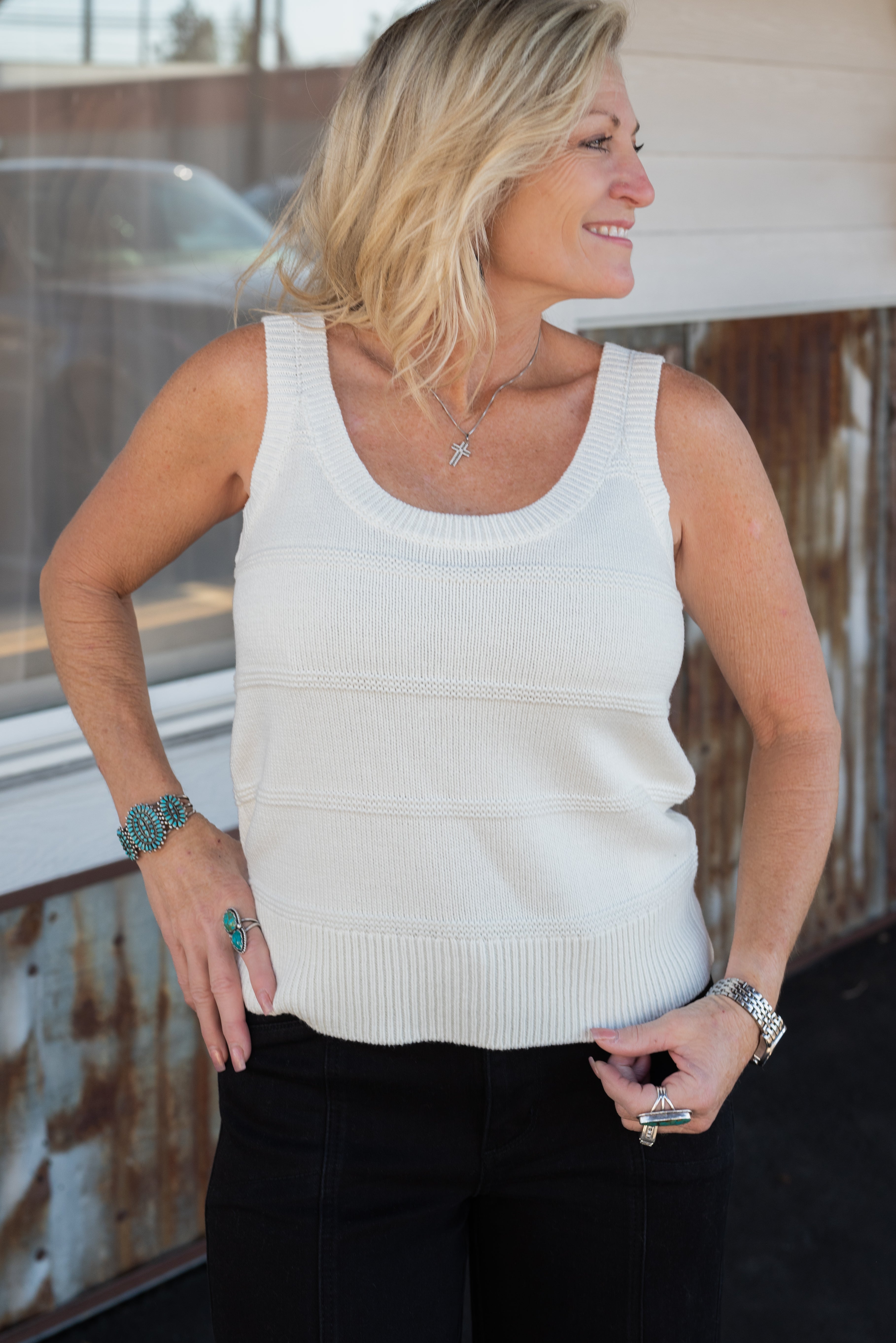 RAVEN SWEATER TANK
