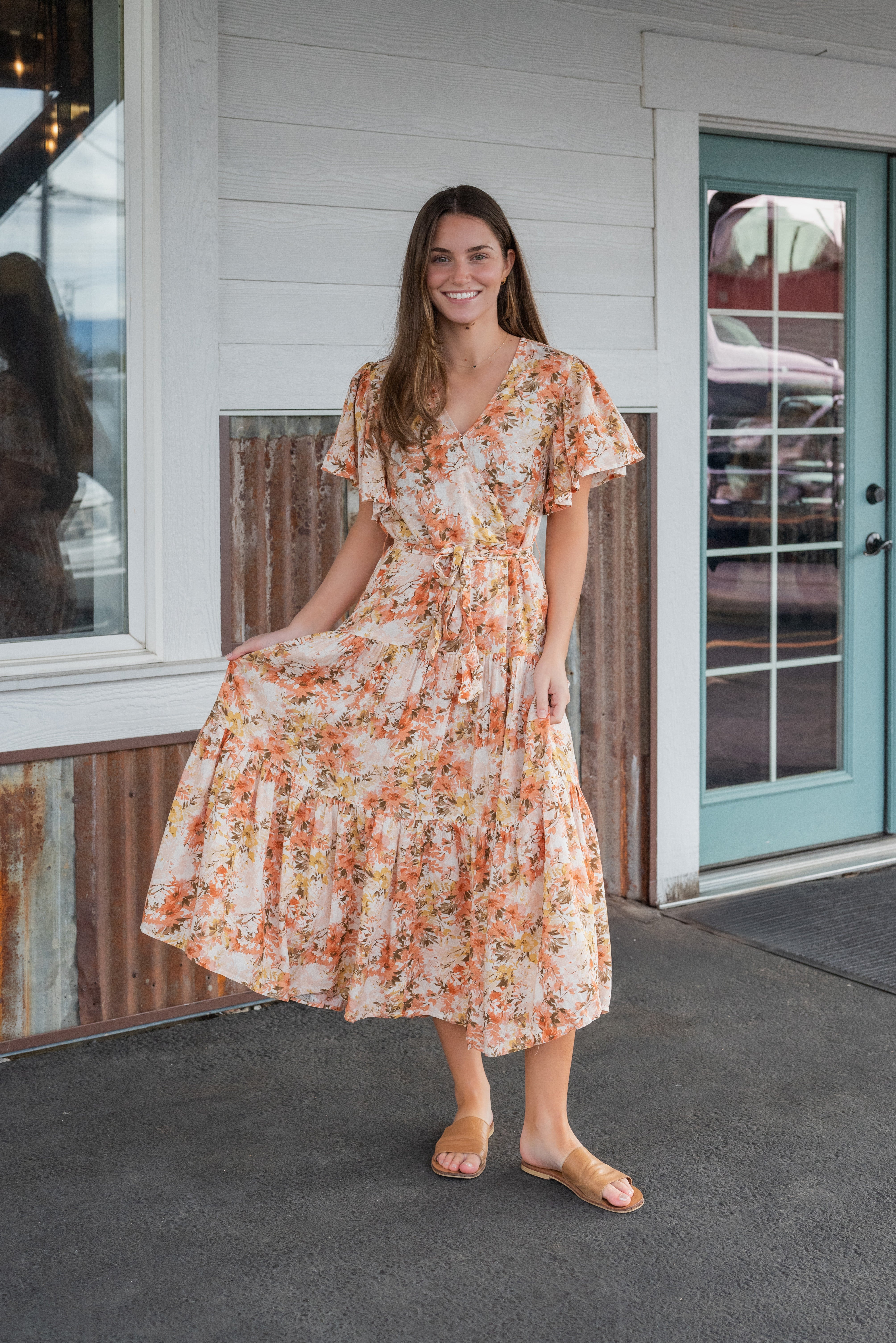 ALIZA FLORAL DRESS