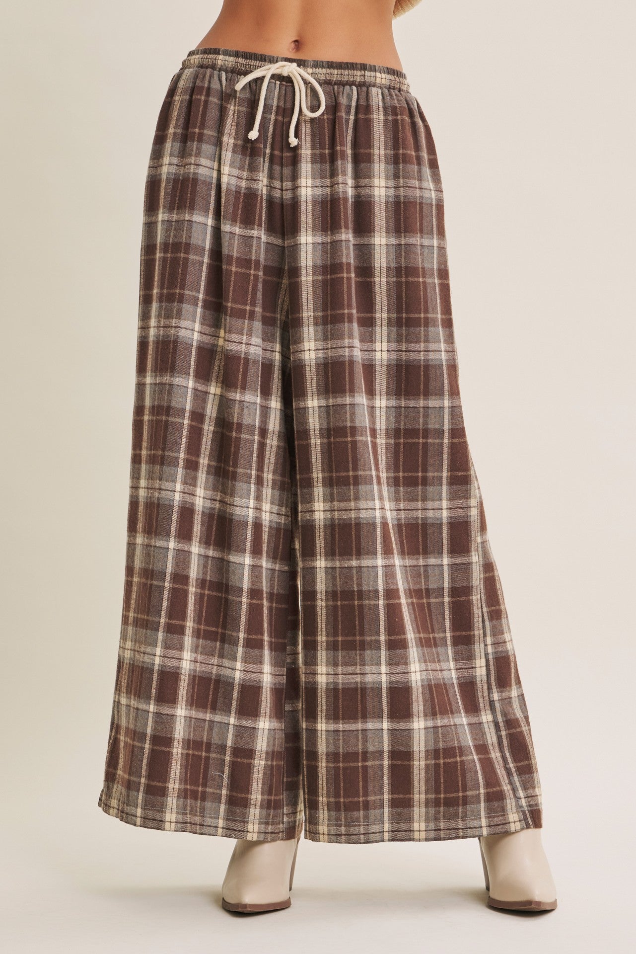 COZY CABIN PLAID PANTS