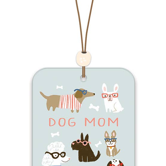 Dog Mom Car Air Freshener