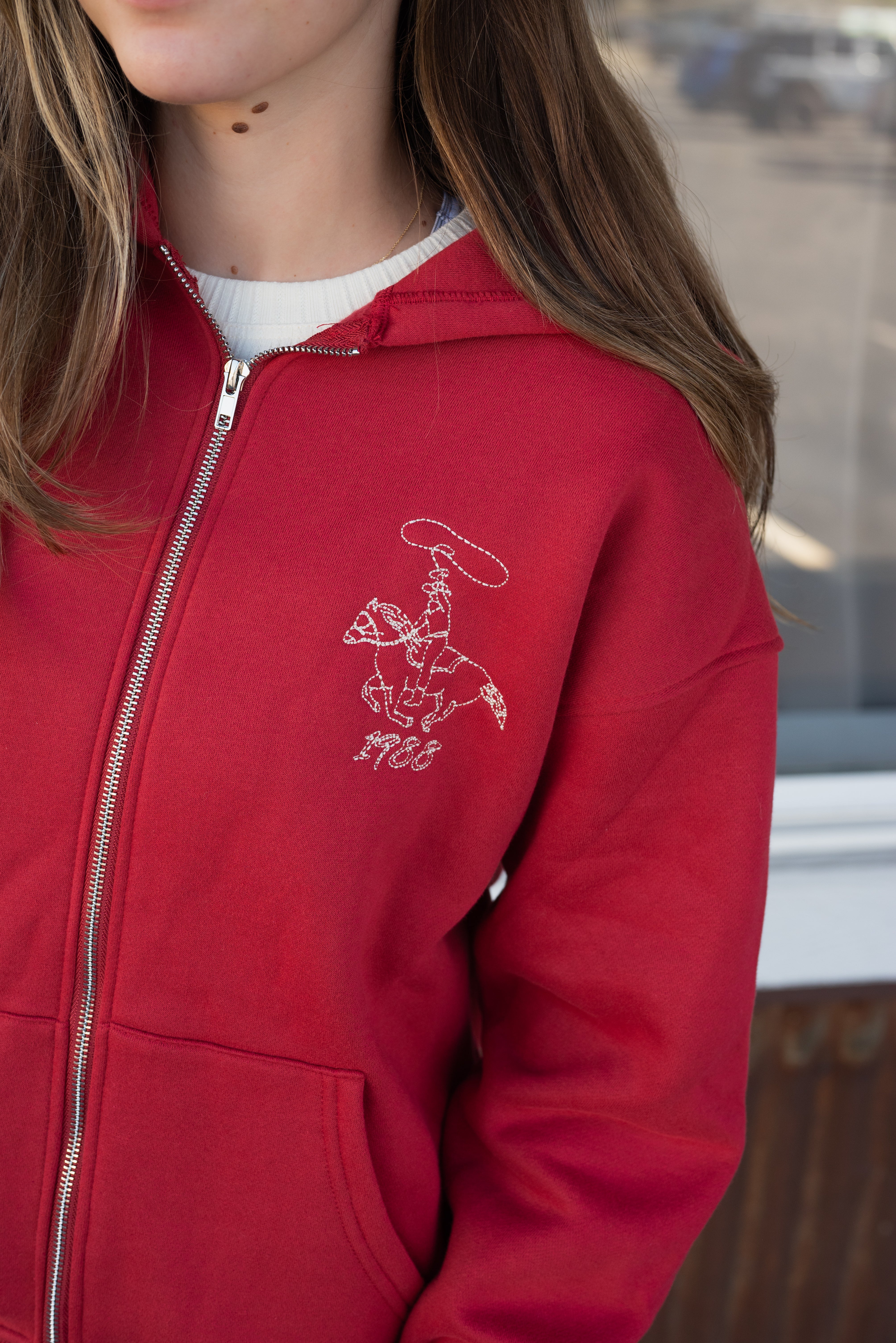 LUCKY BABE ZIP UP