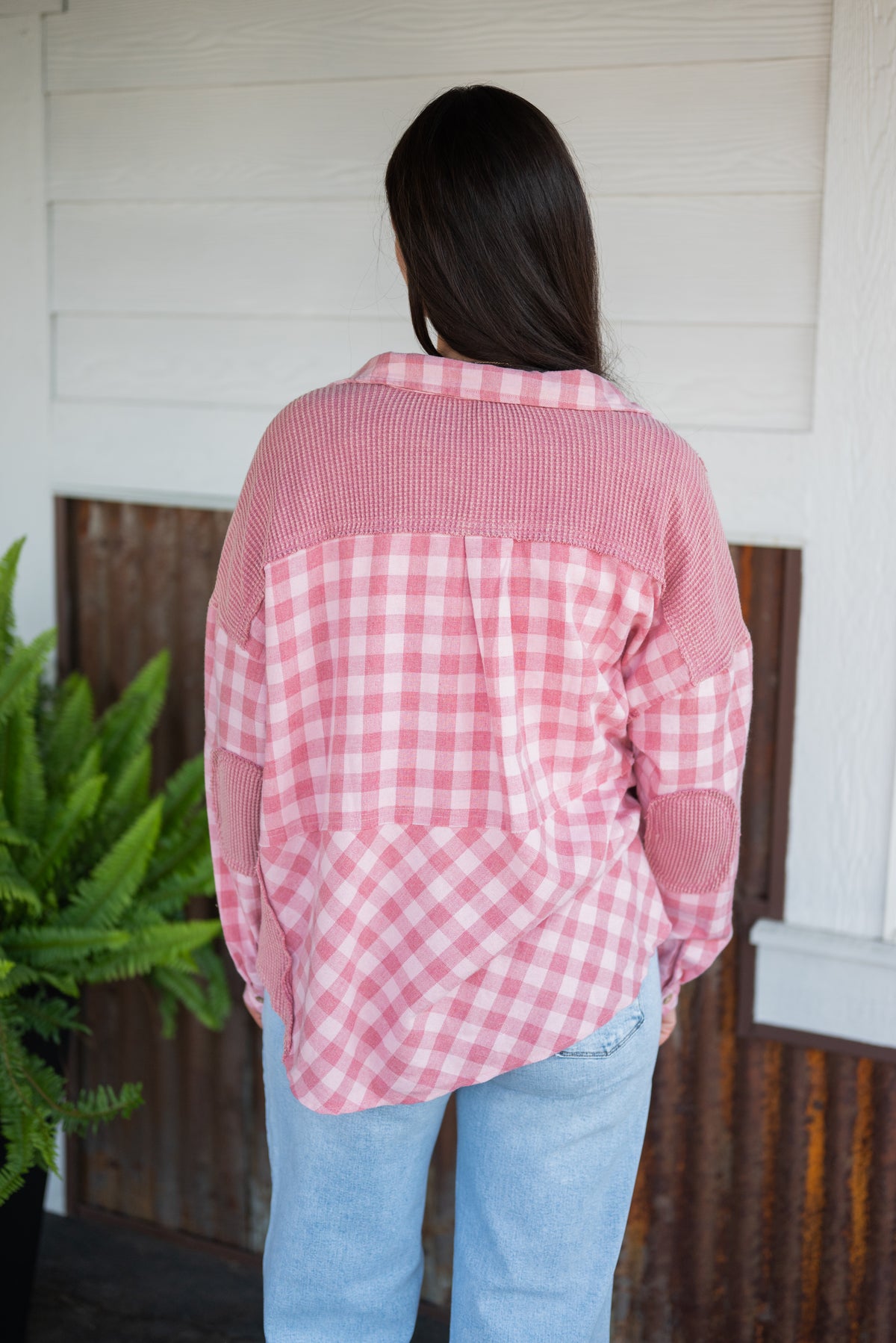 ANNE PLAID SHIRT