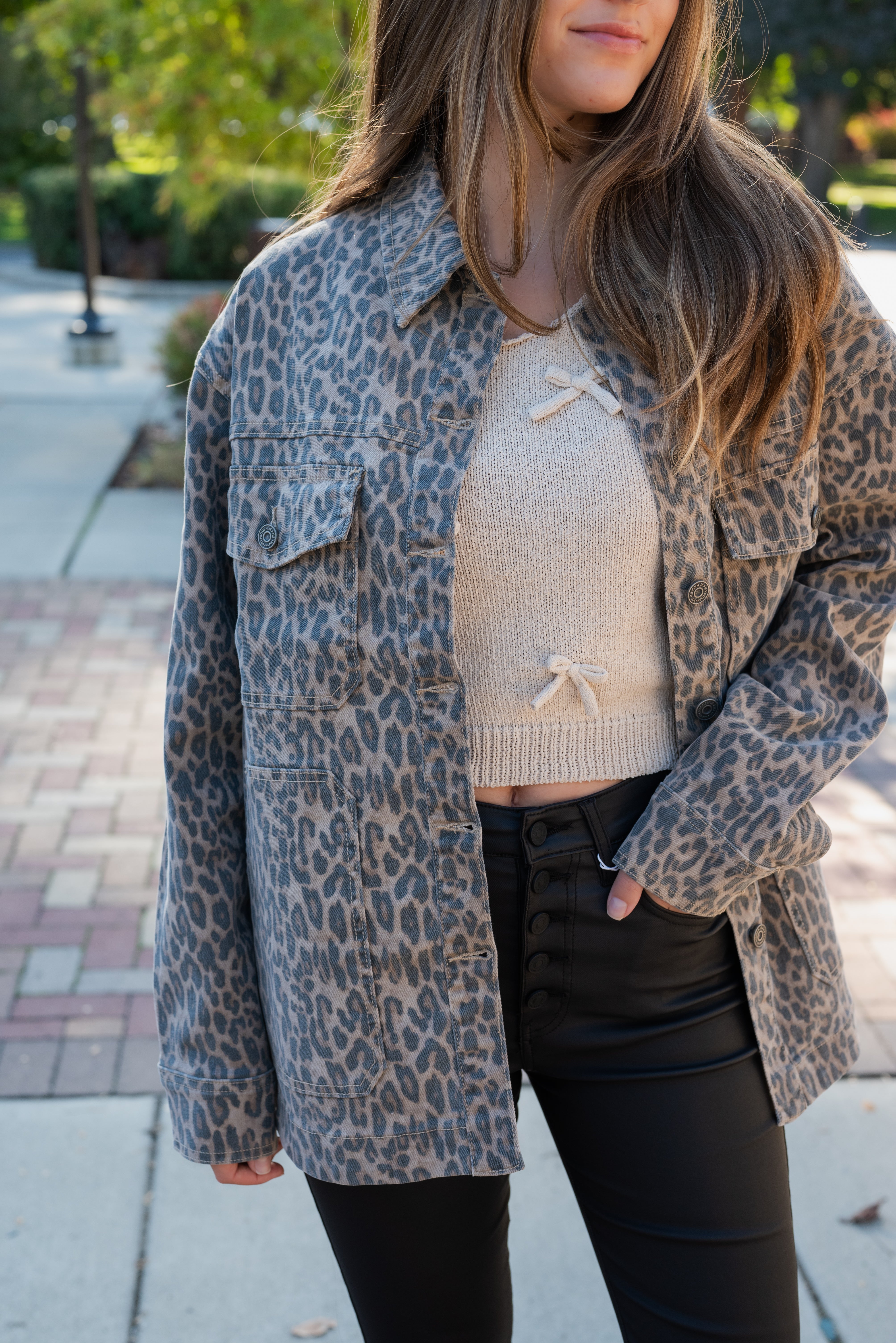 HARLEIGH CHEETAH JACKET