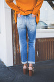 JULIET HIGH RISE SLIM STRAIGHT