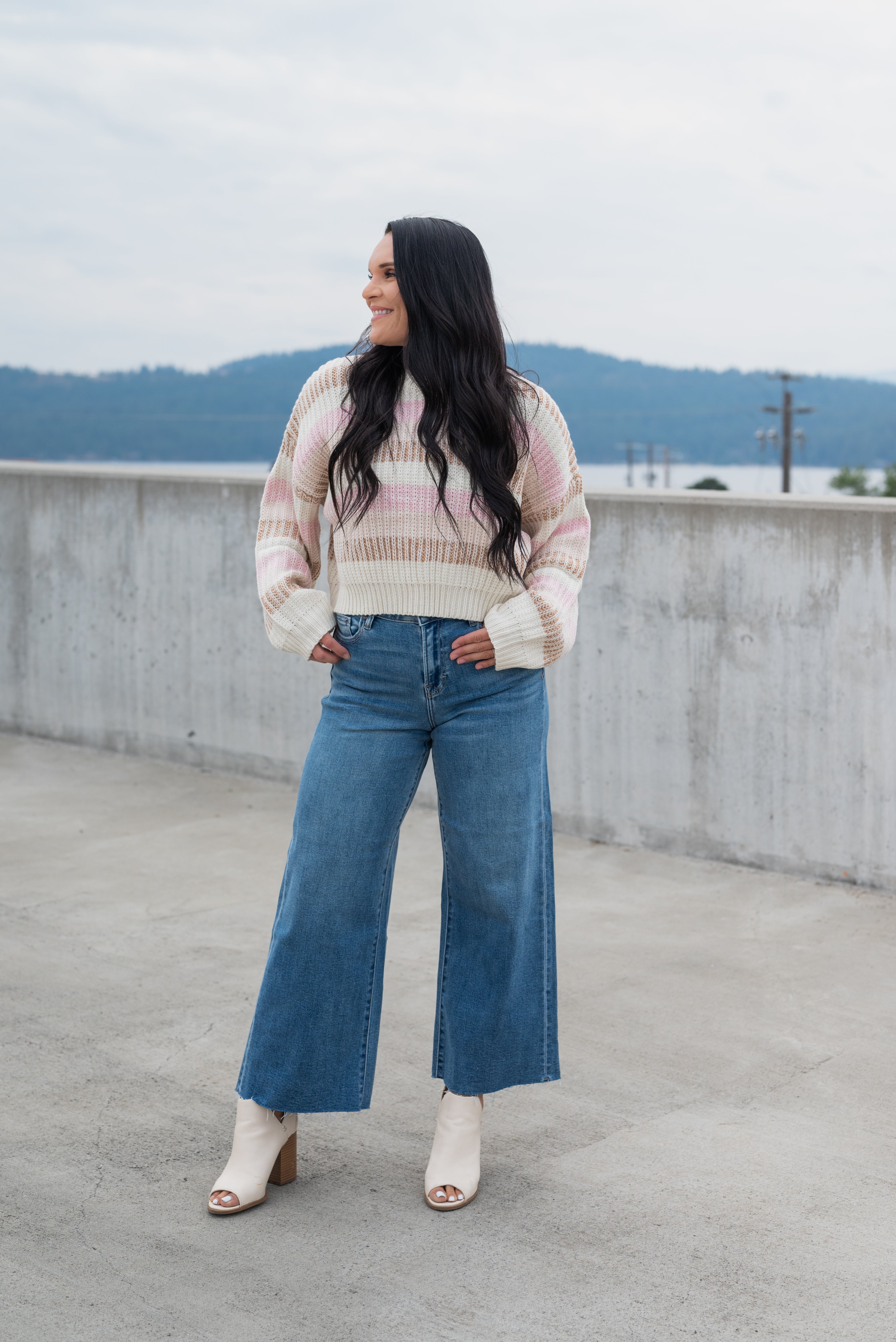 HAVEN HW CROP WIDE PANT