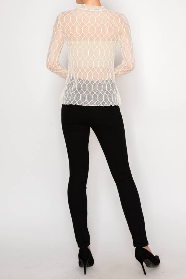 SHELBY MESH TOP