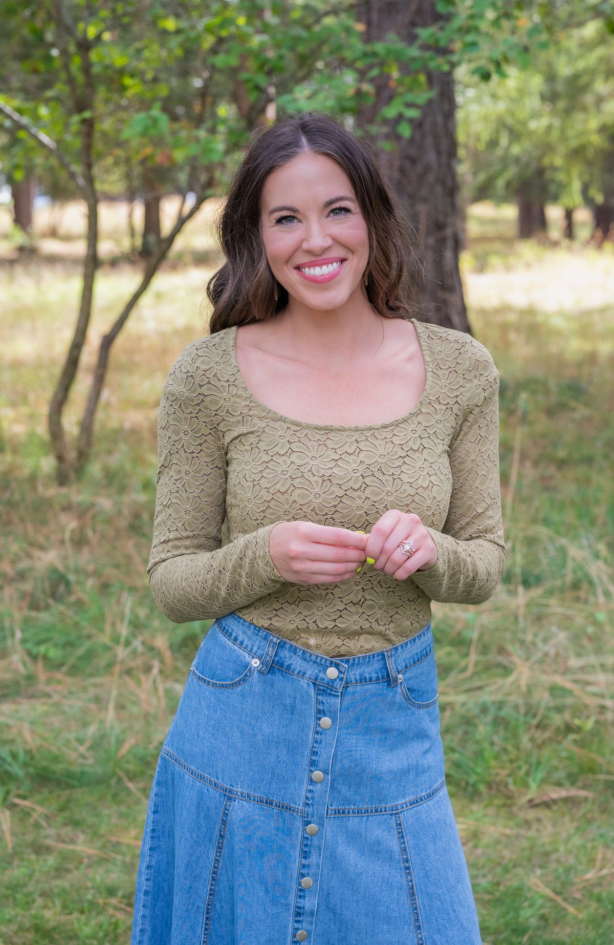SYD FLORAL LACE TOP