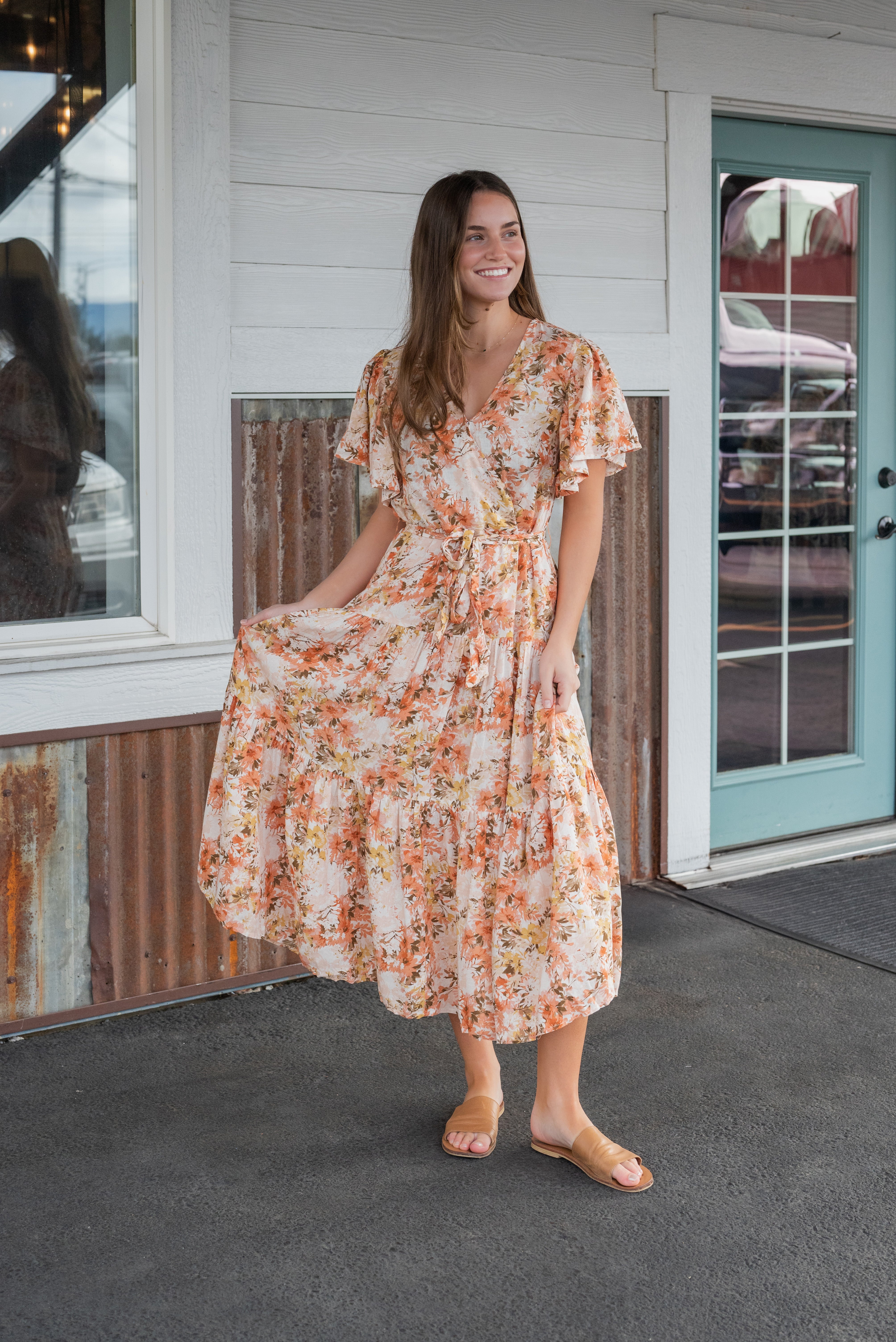 ALIZA FLORAL DRESS