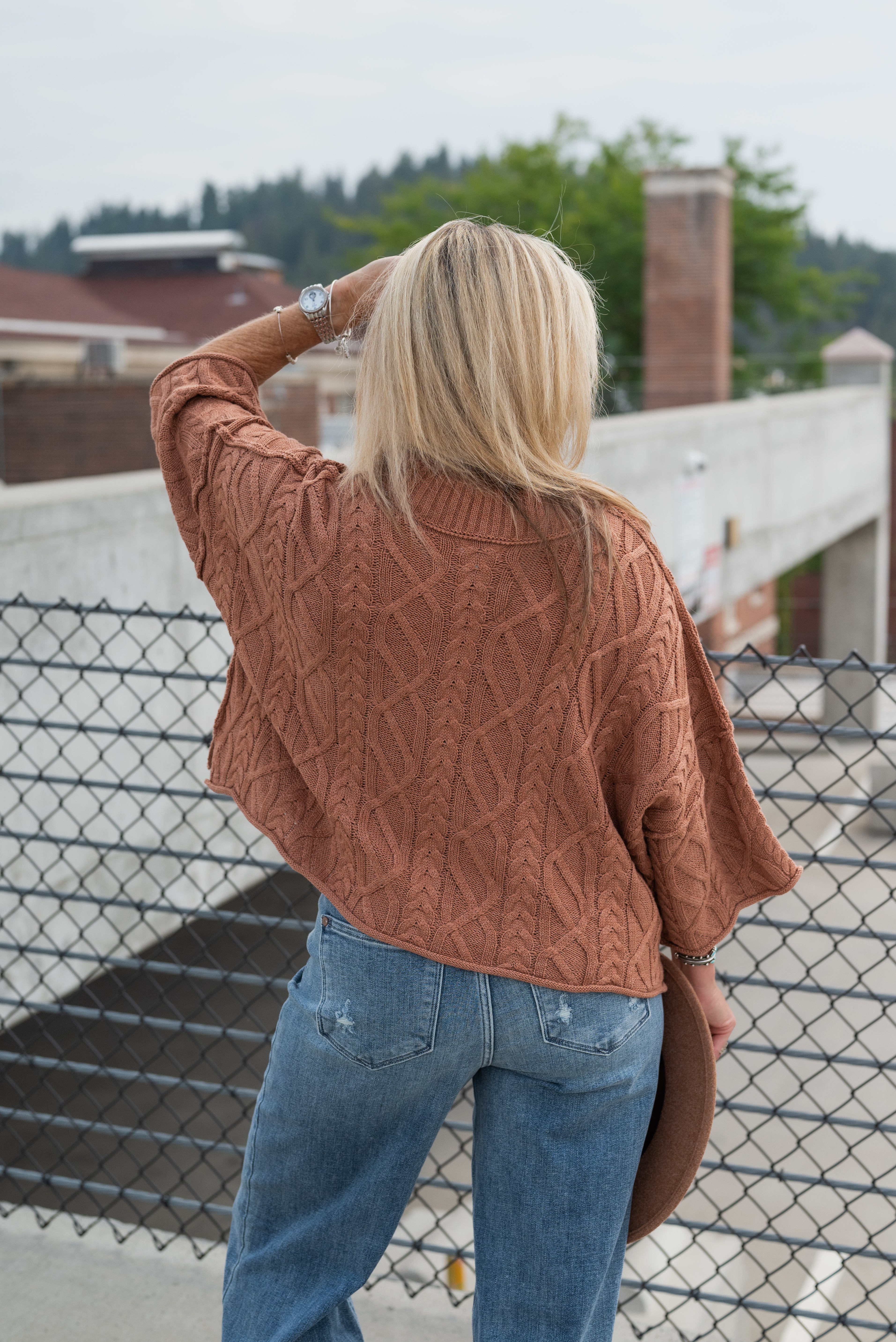 LUCINDA MOCK NECK SWEATER