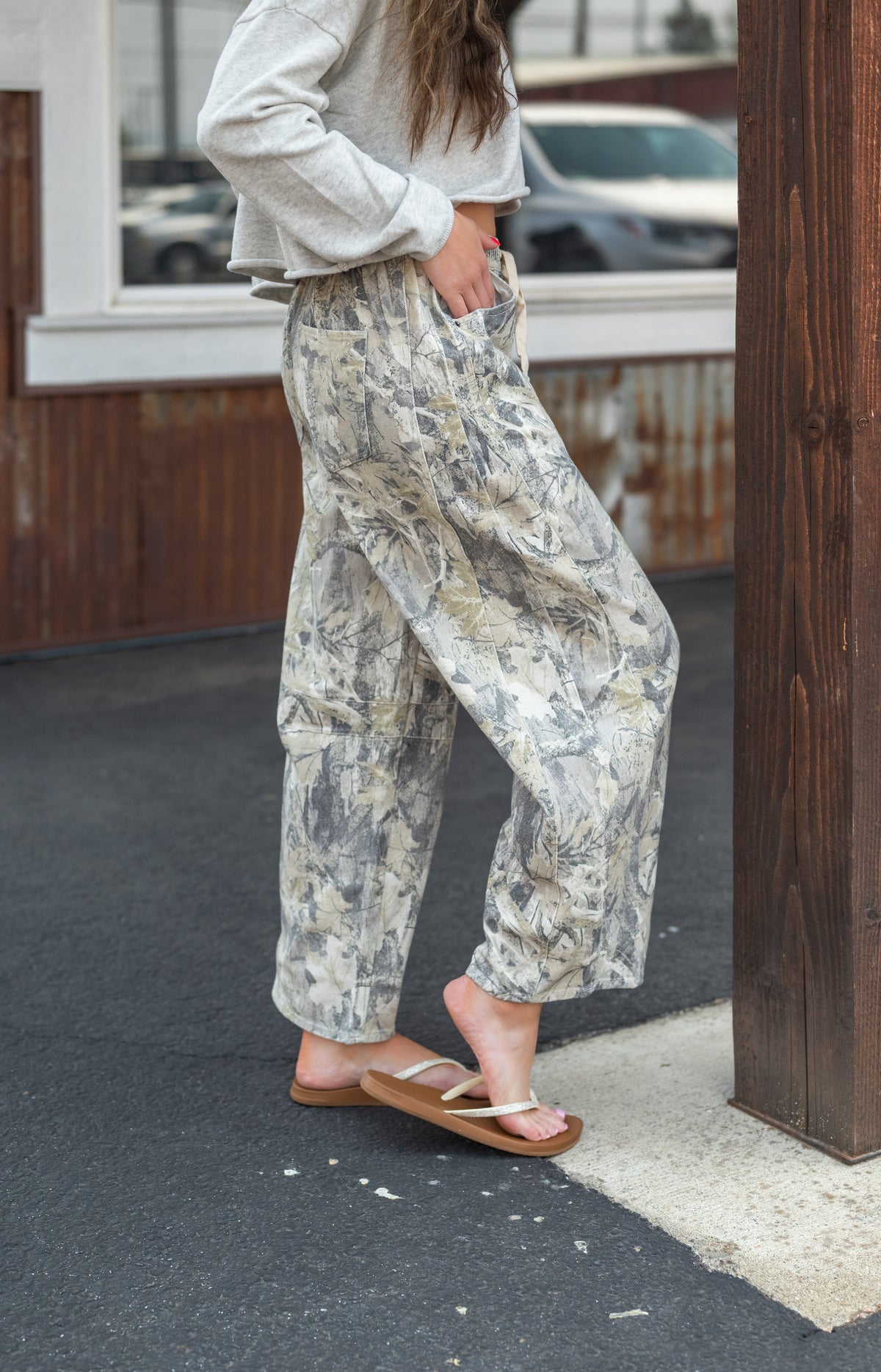 JO CAMO BARREL PANT