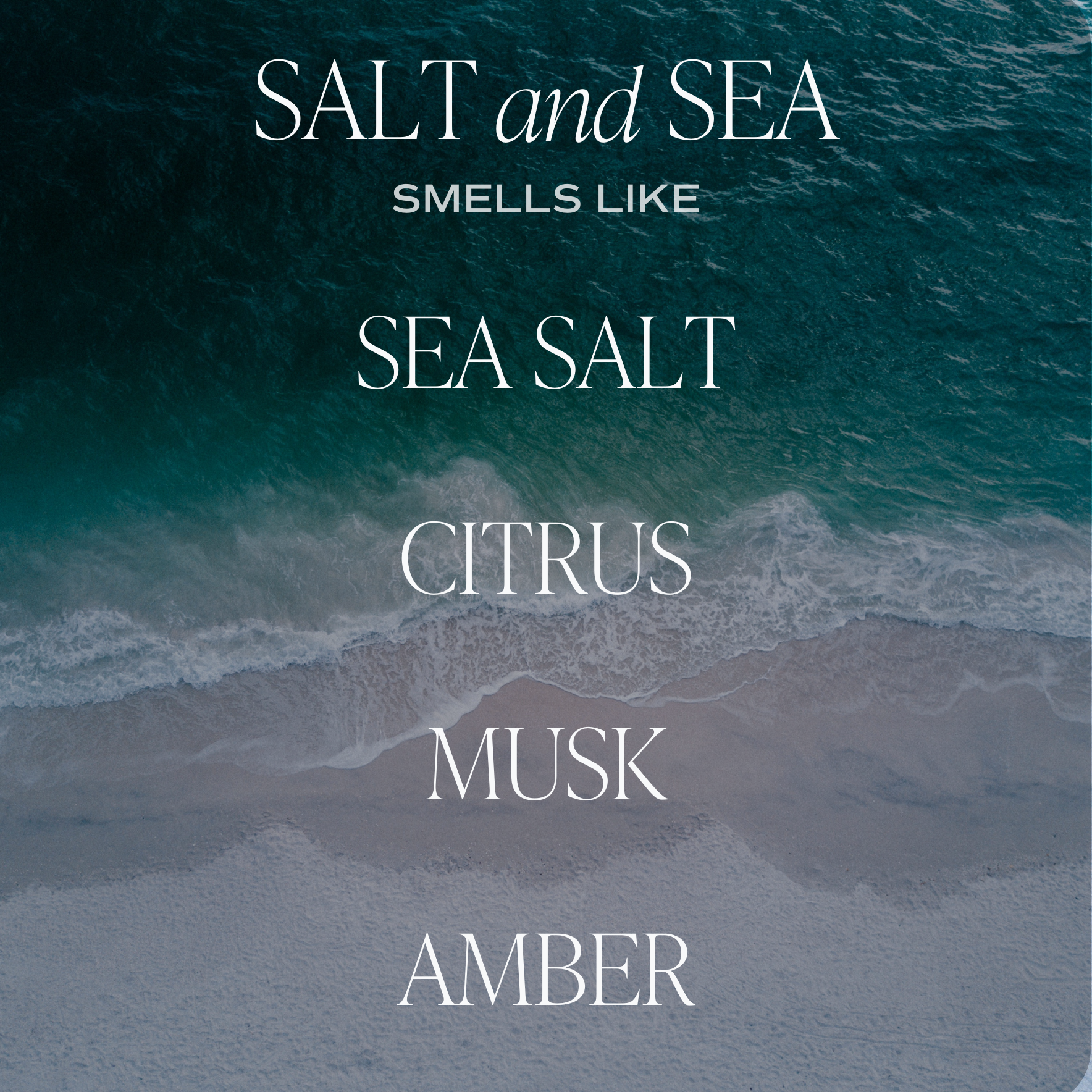 Salt and Sea 12 oz Soy Candle