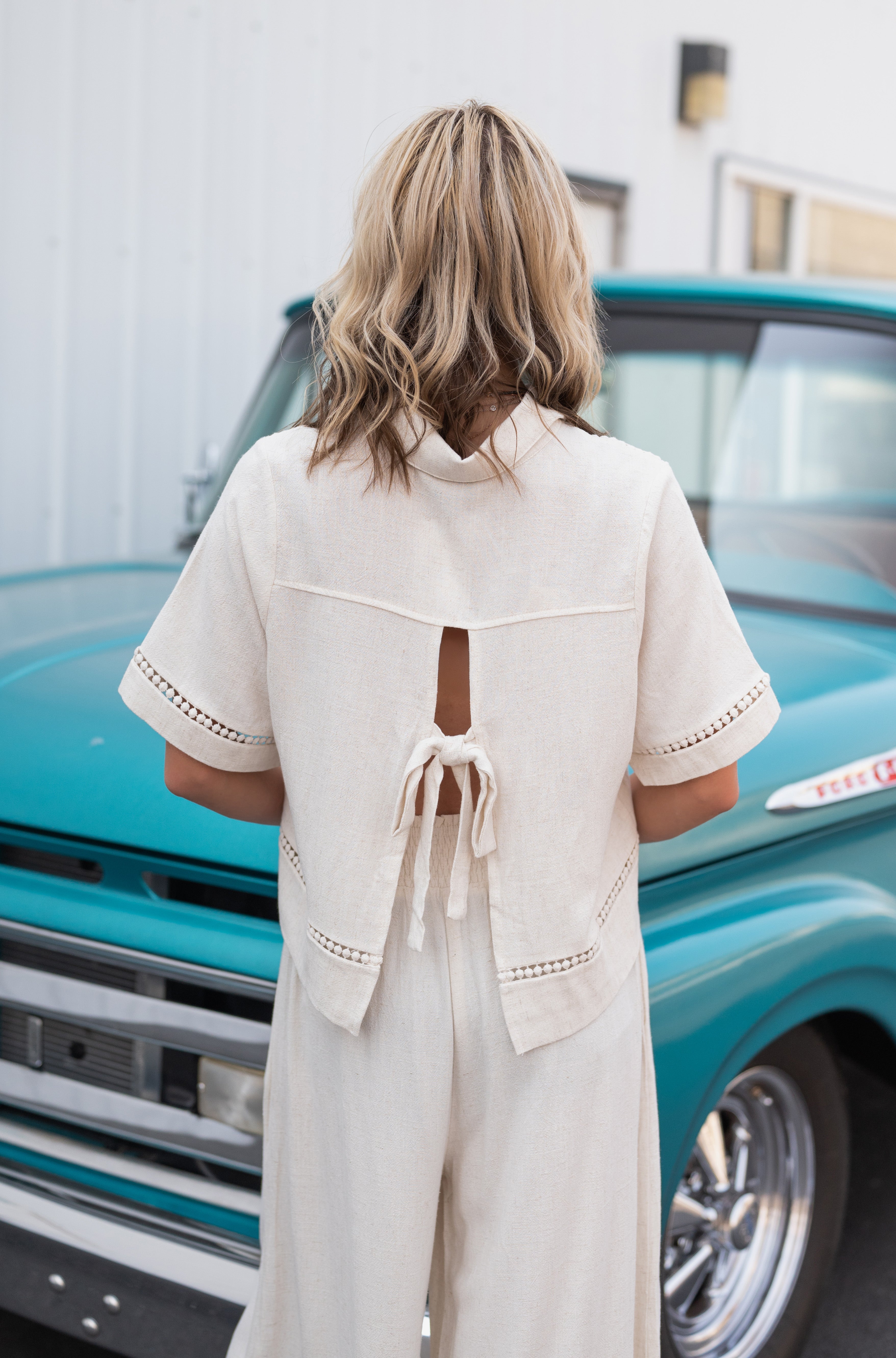 AUBRIANA LINEN SHIRT