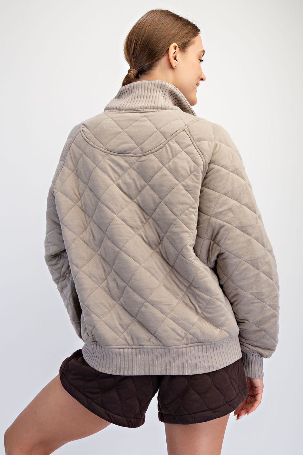 HEIGL QUILTED PULLOVER