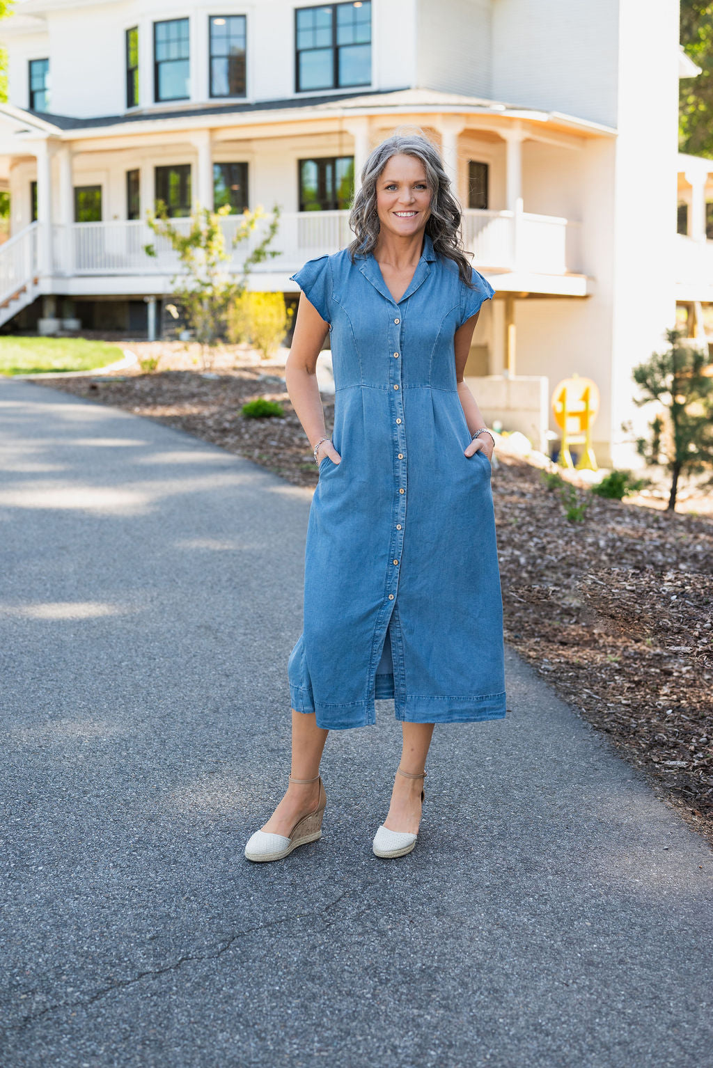 JAIDA MIDI DRESS
