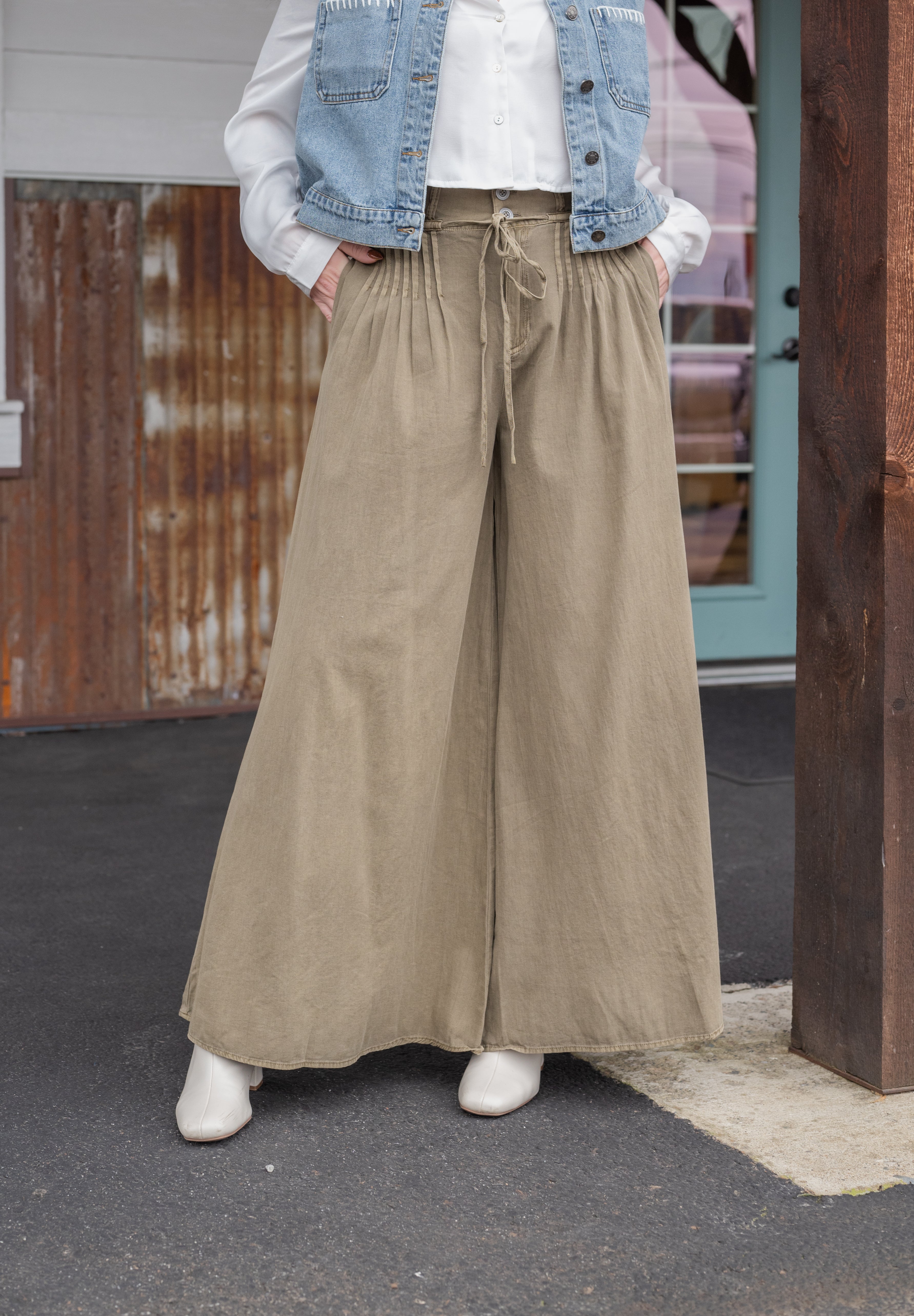 MAYME WIDE LEG PANT