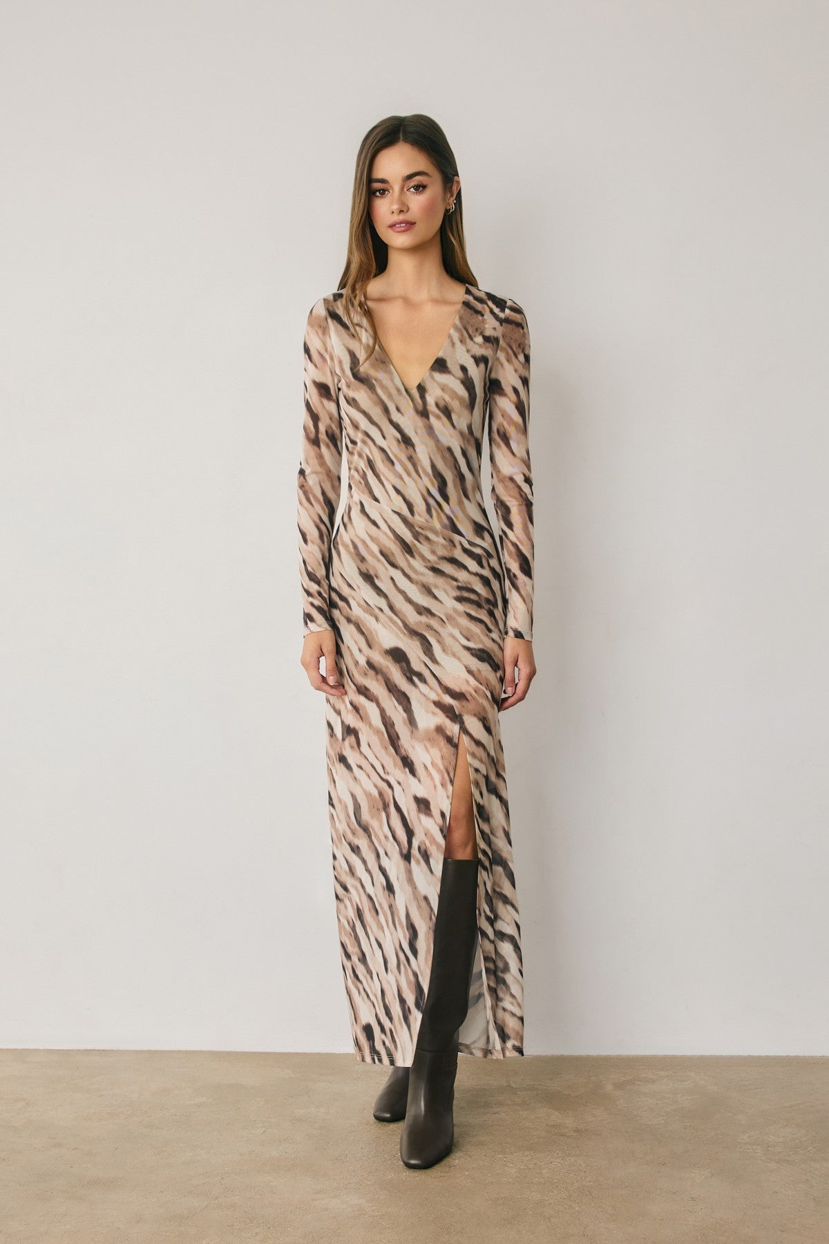 ALEA ZEBRA DRESS
