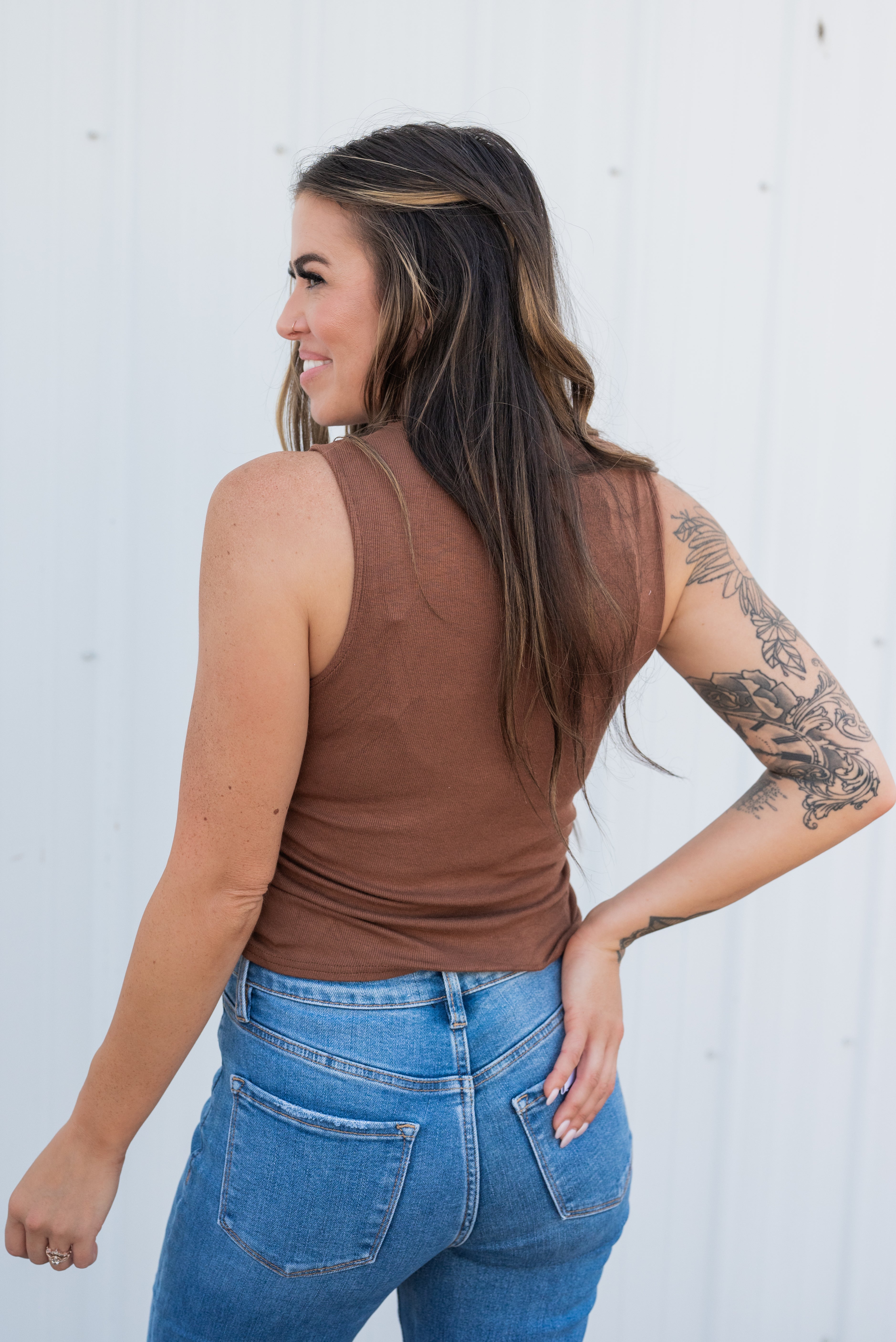 RONAN MOCK NECK TANK