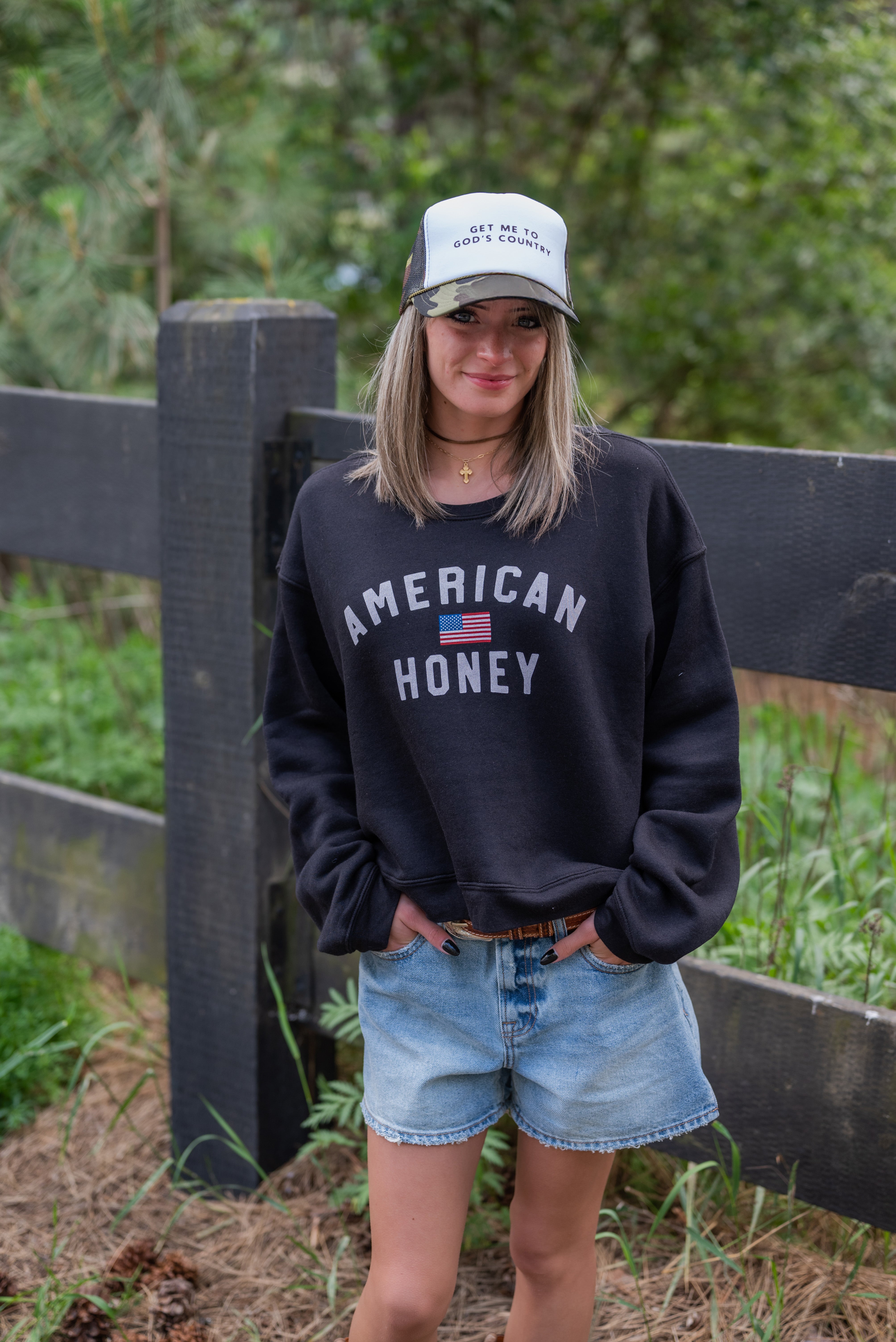 AMERICAN HONEY Mid Sweatshirt