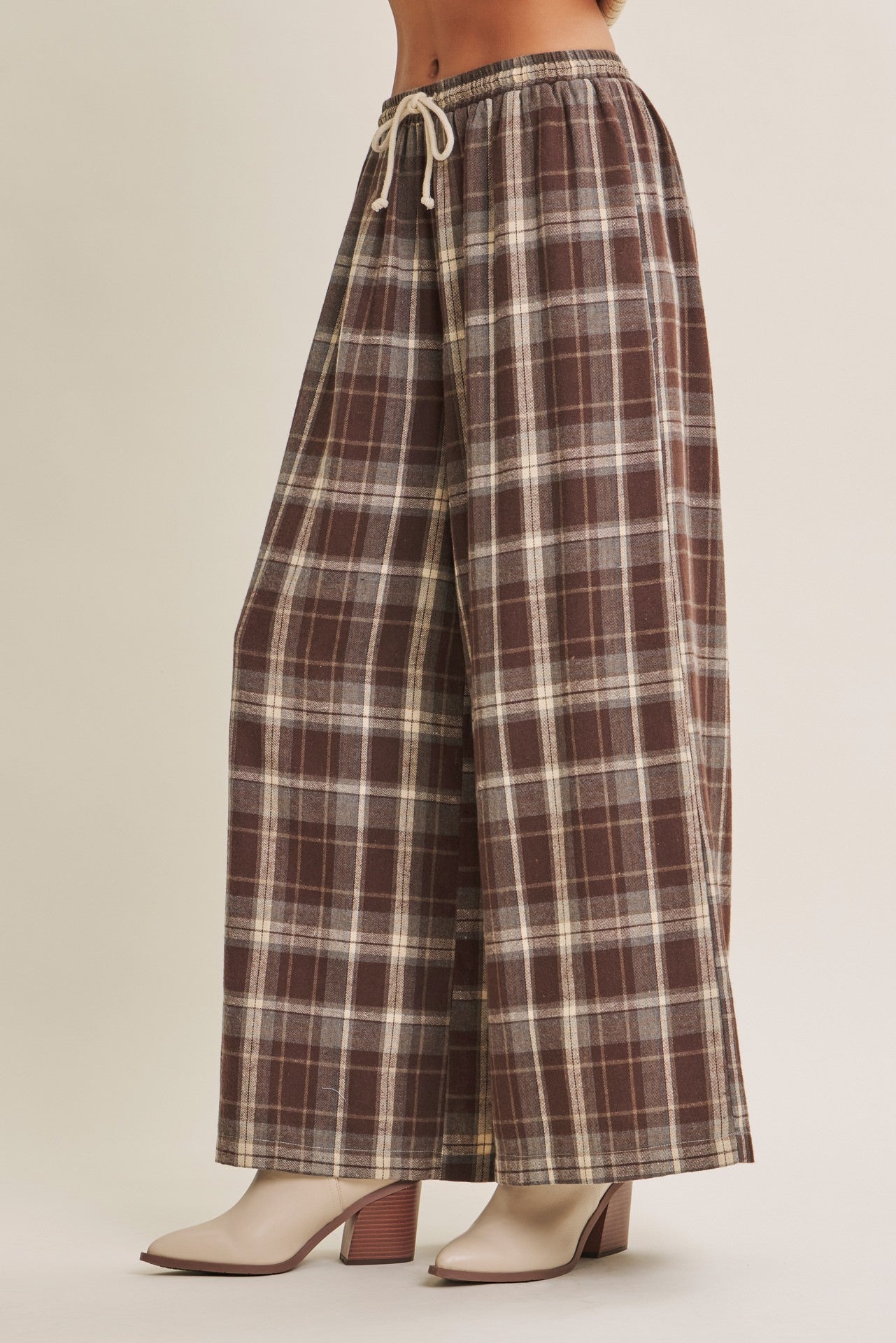COZY CABIN PLAID PANTS