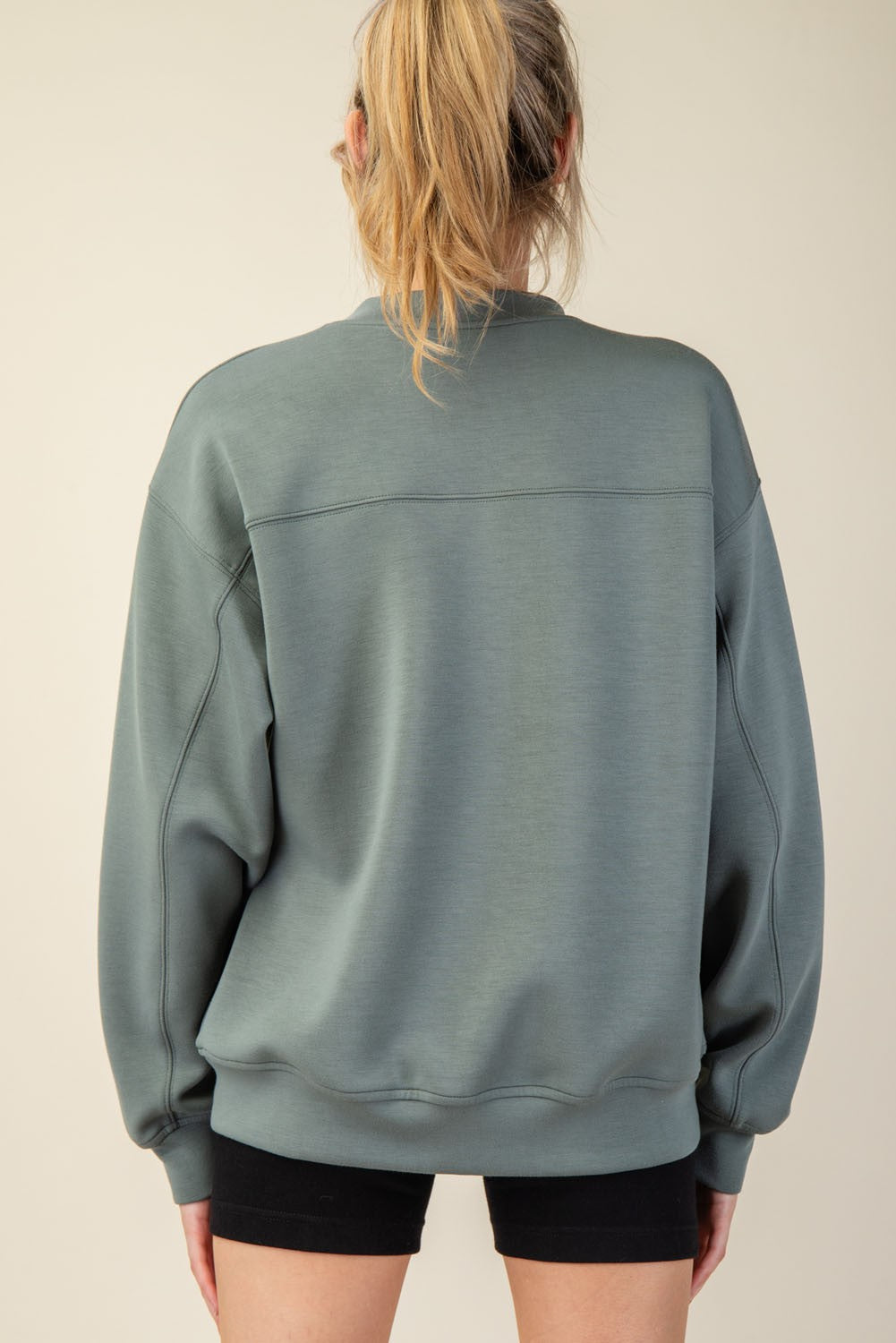 KATRINA MOCK NECK PULLOVER
