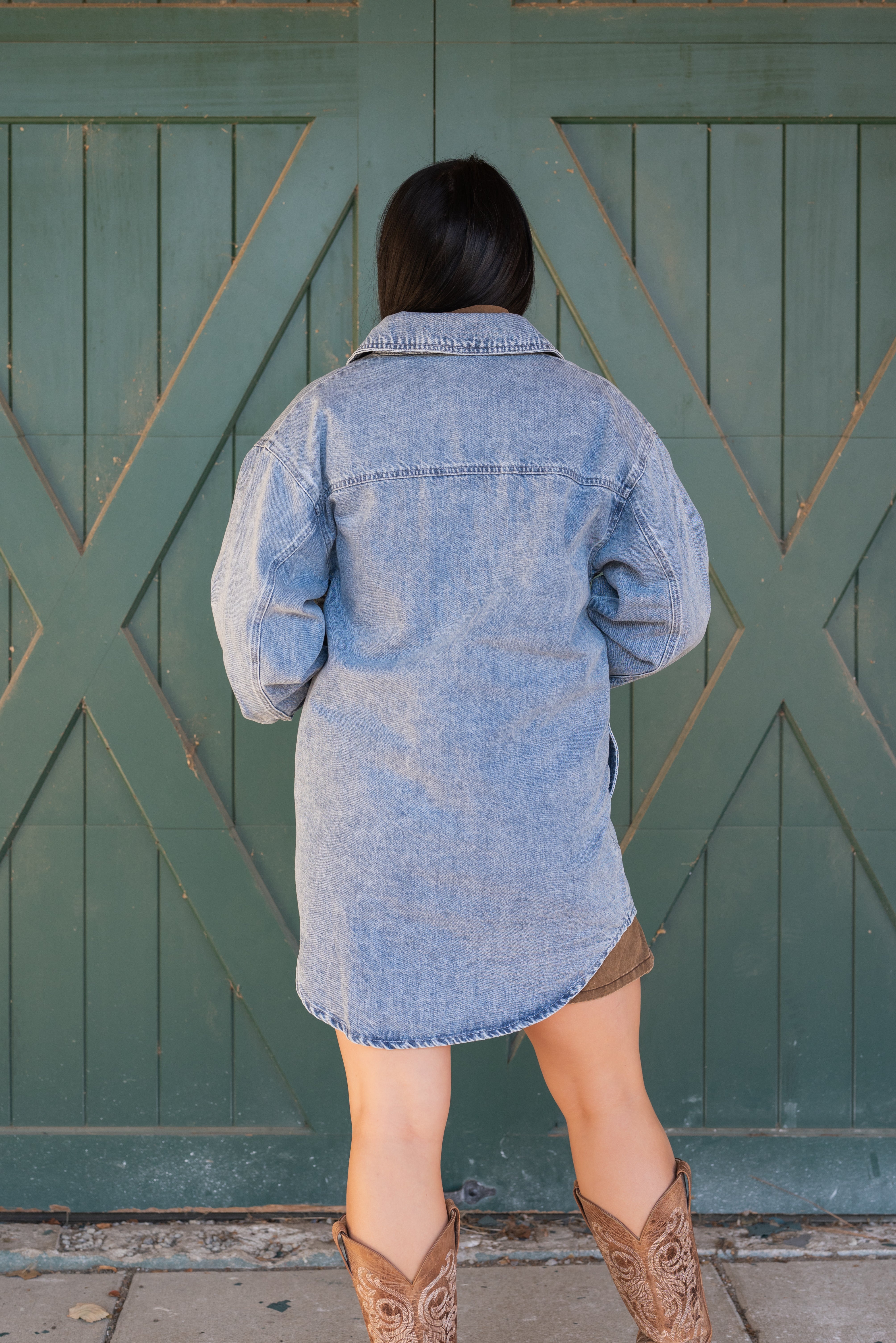 FINLEY DENIM SHACKET