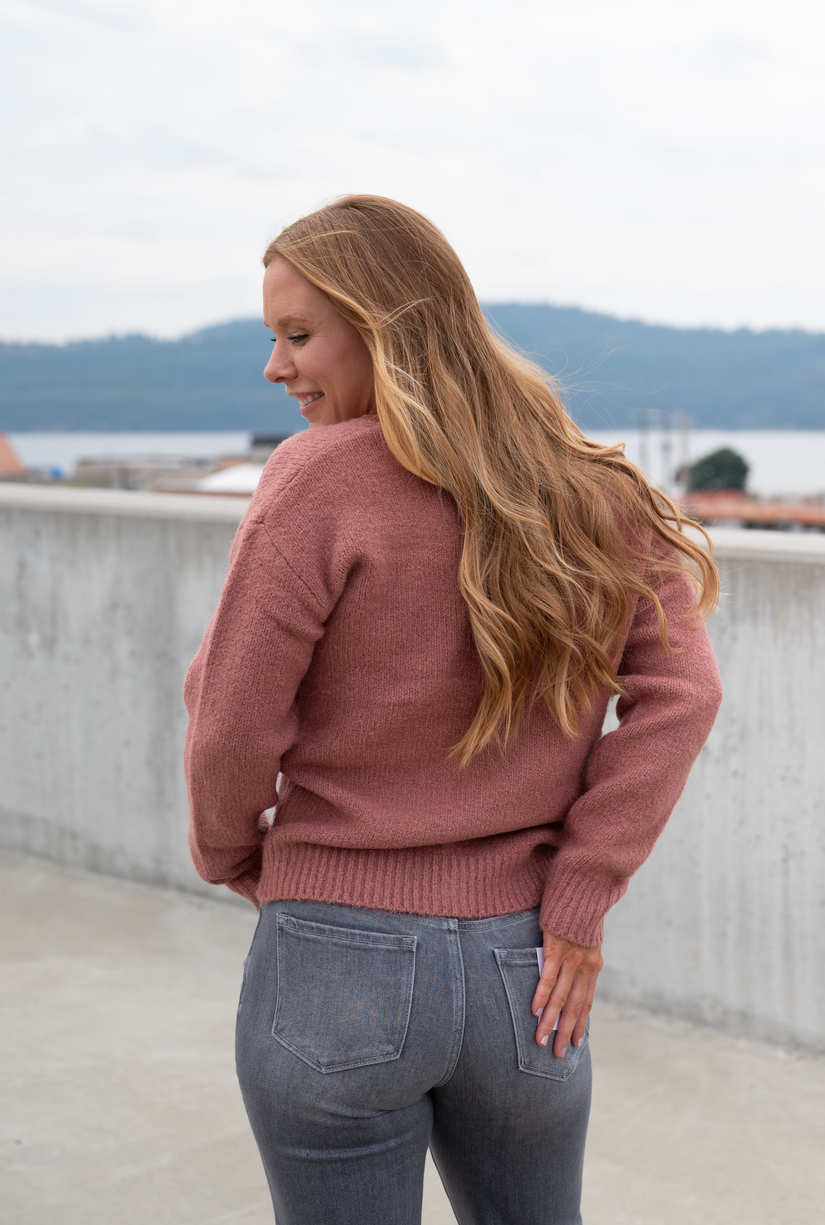 CASSANDRA V-NECK SWEATER