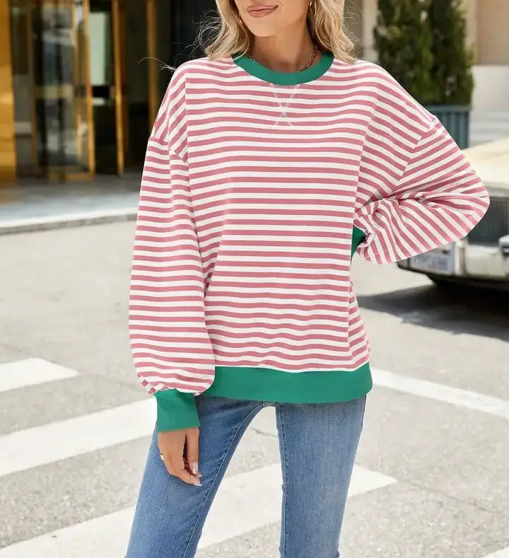 RITA STRIPED LONG SLEEVE