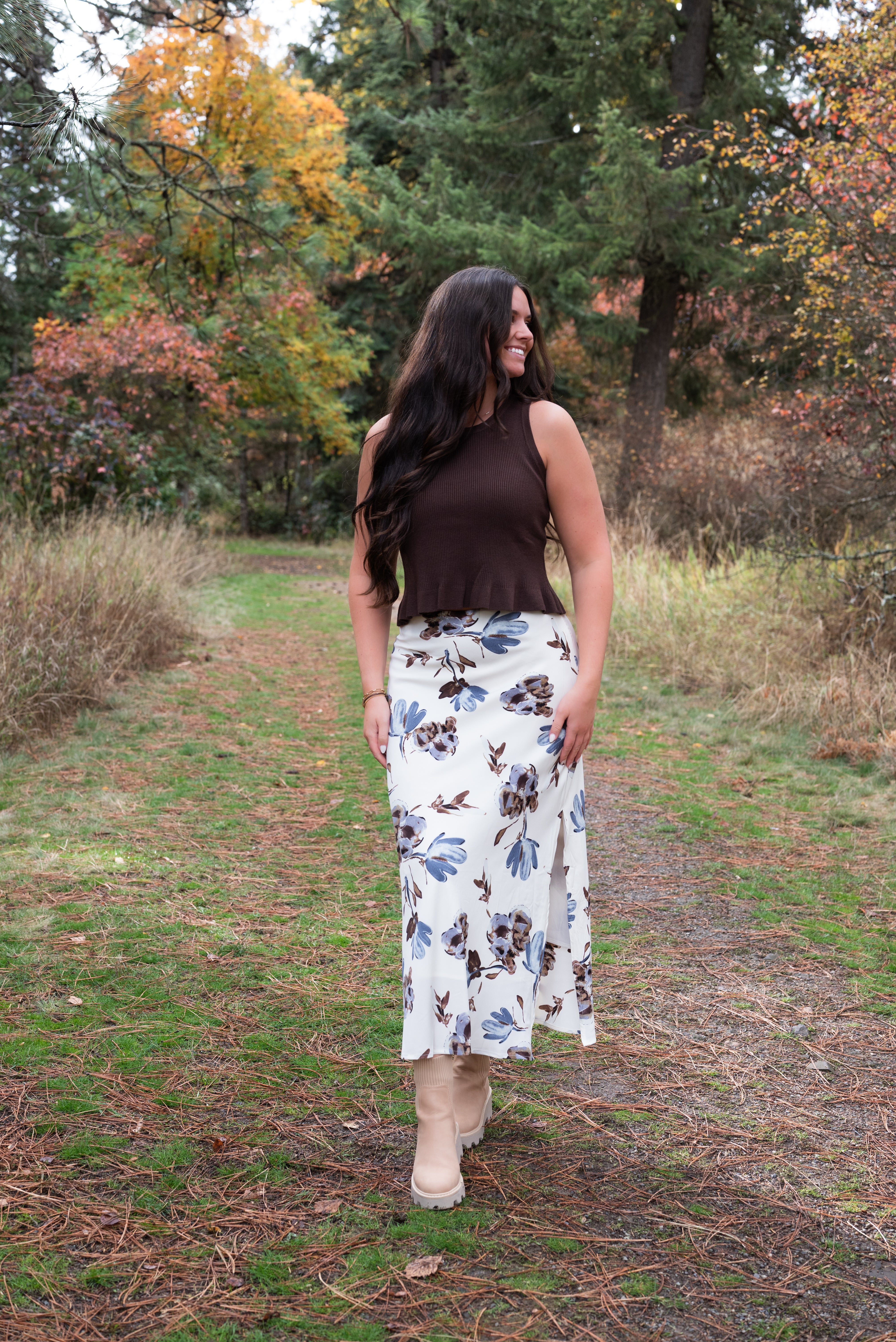 JENN MIDI SKIRT