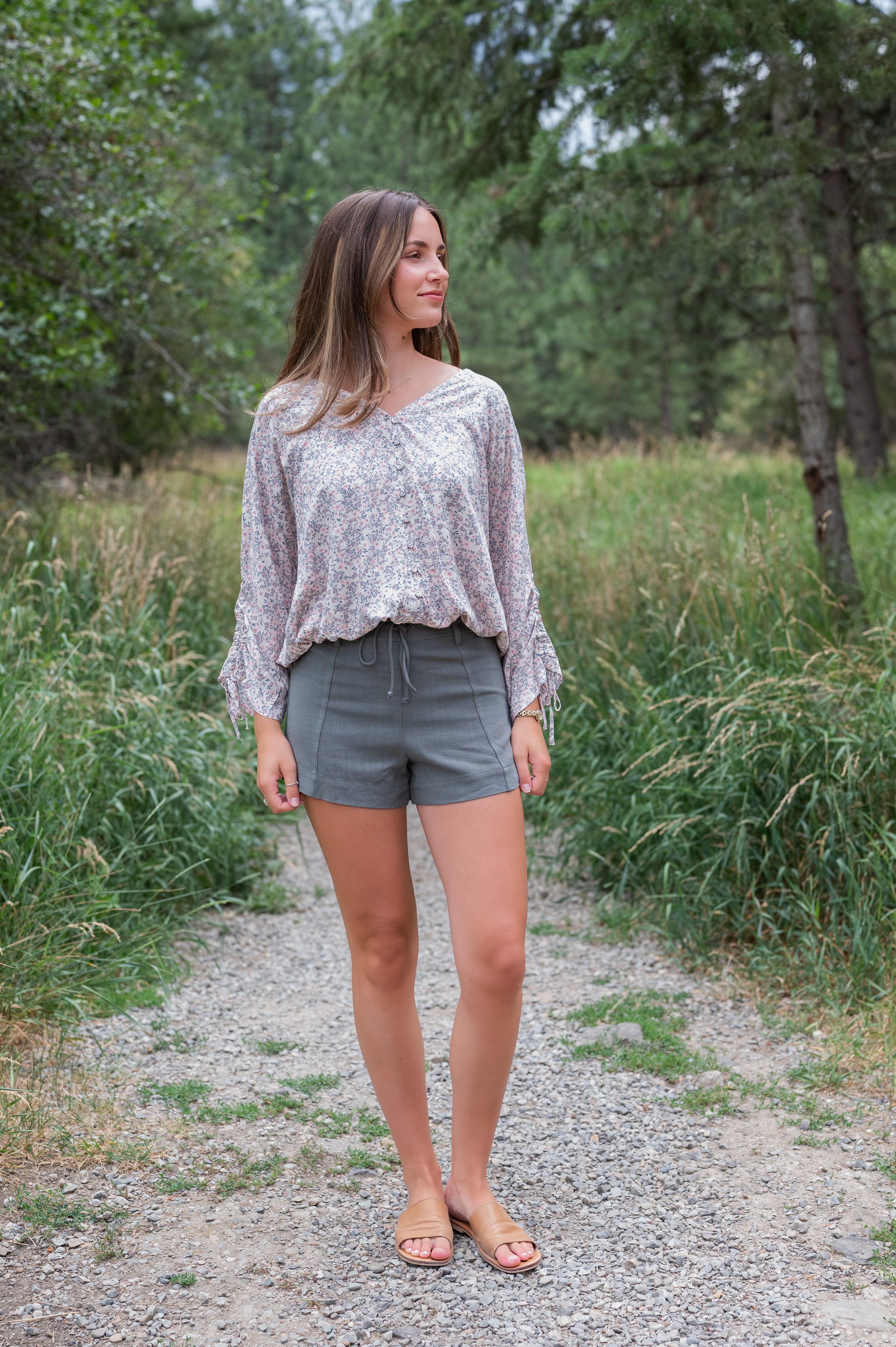 CLAREE DRAWSTRING SHORTS