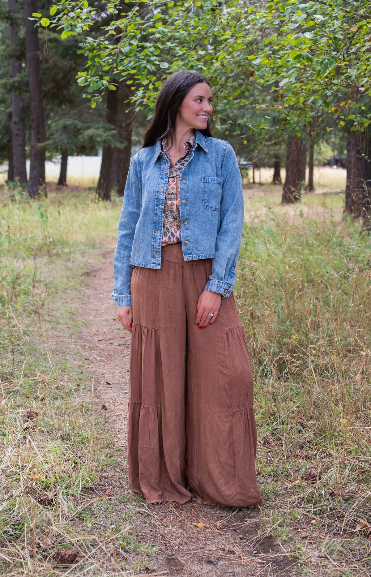 HILDA DENIM SHIRT
