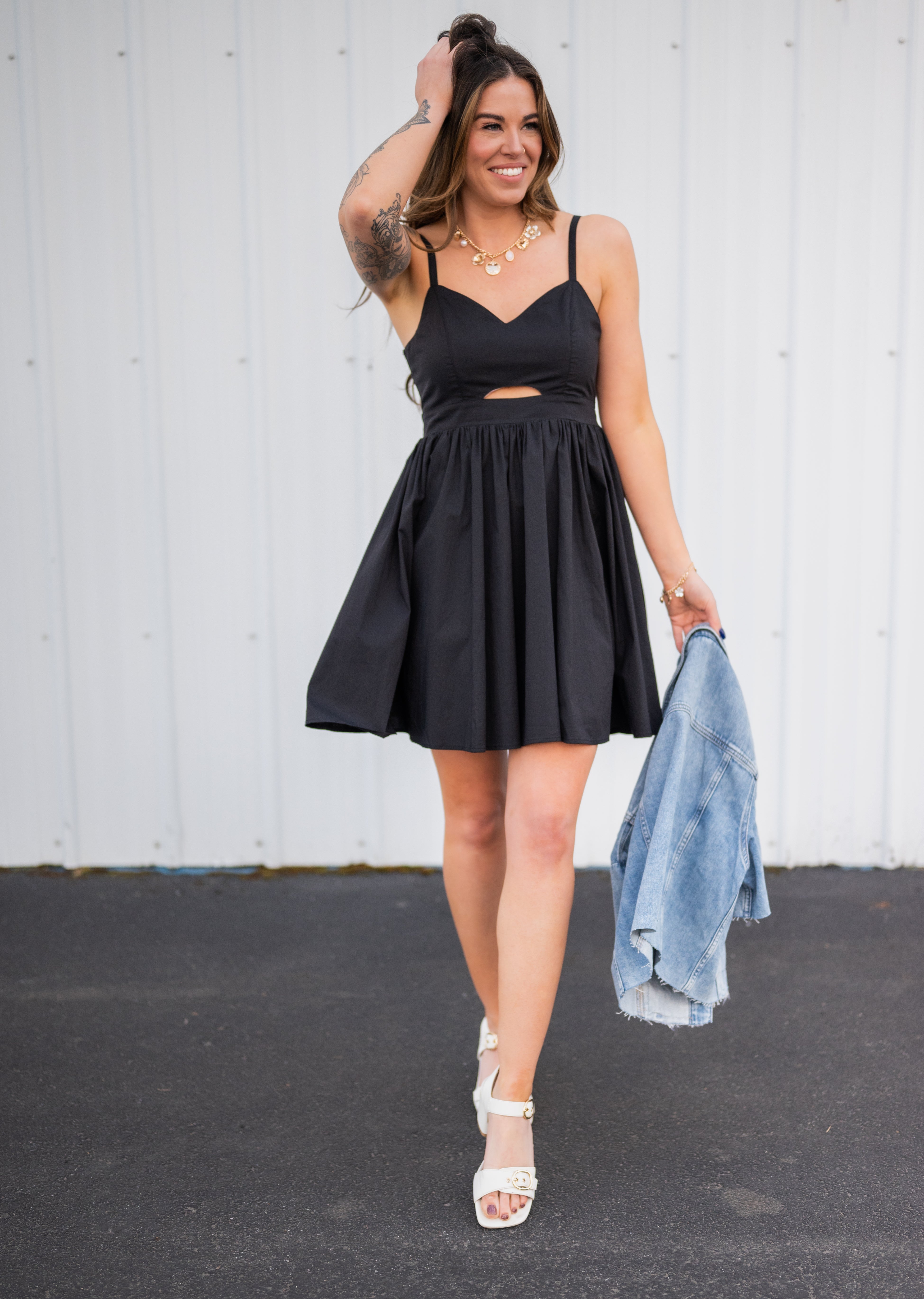 SHADES ON DRESS