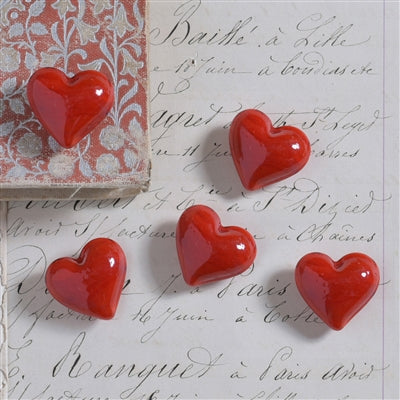 RED GLASS HEART