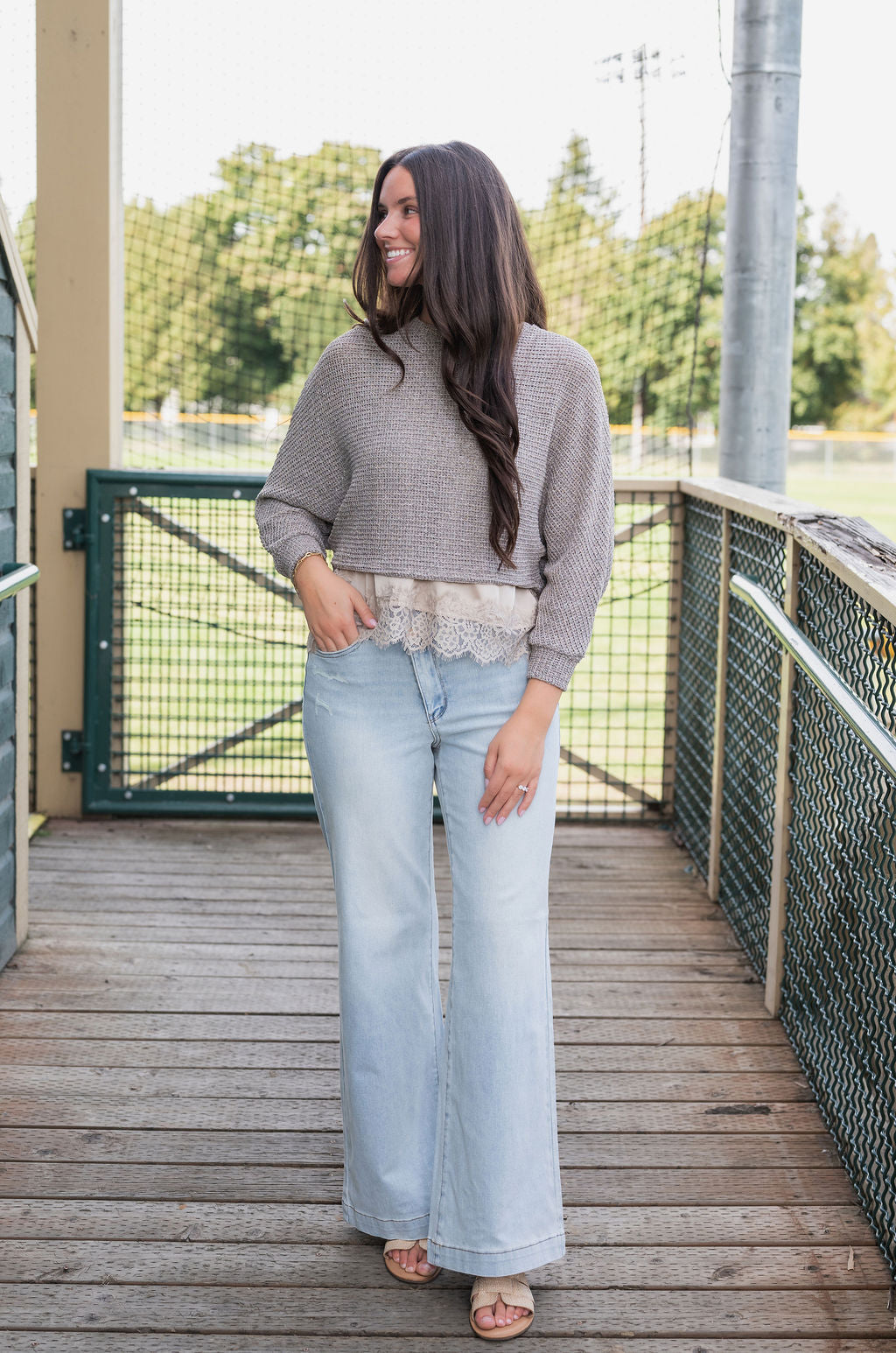 PRISSY CROP SWEATER