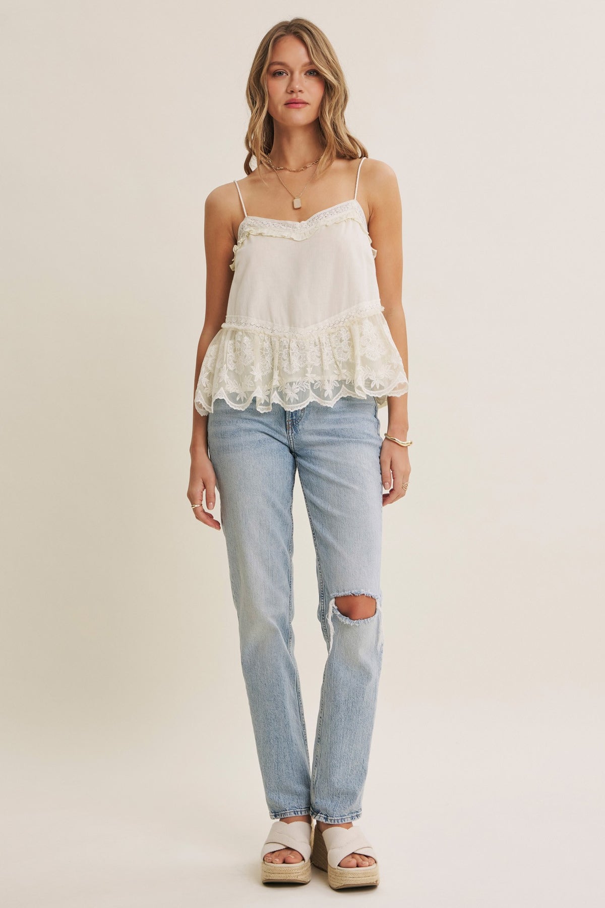 GARDEN AIR CAMI