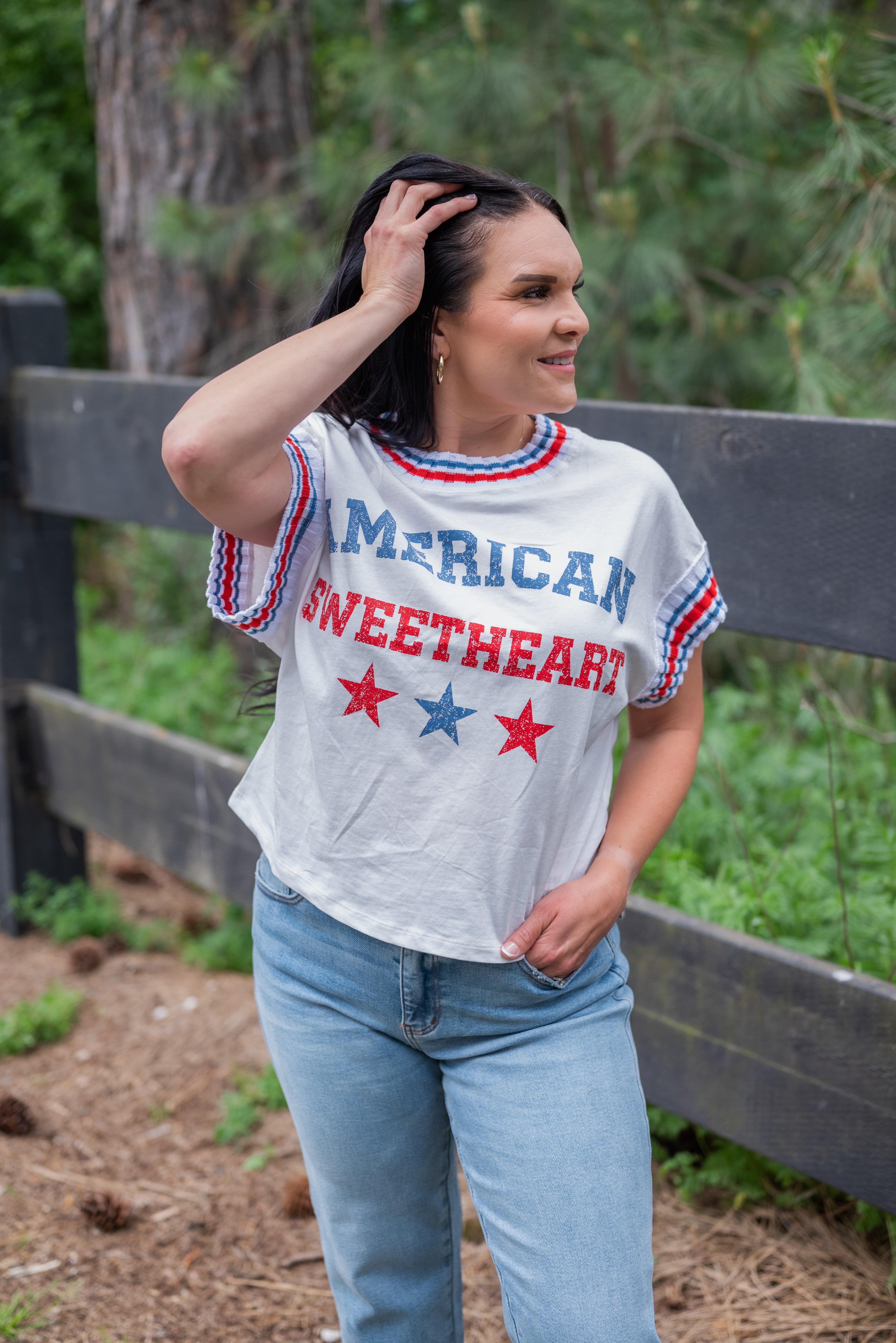 AMERICAN SWEETHEART TOP