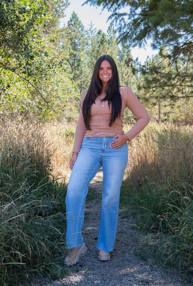 THYRA HENLEY TOP