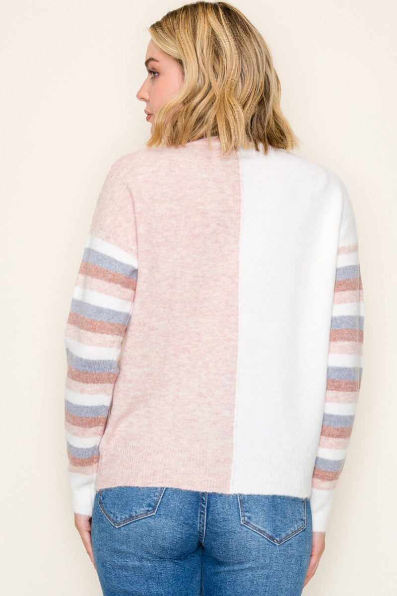 LETICIA STRIPE SWEATER