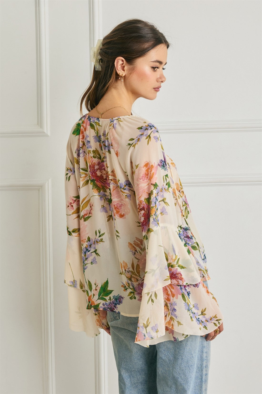 ROBYN BELL SLV BLOUSE