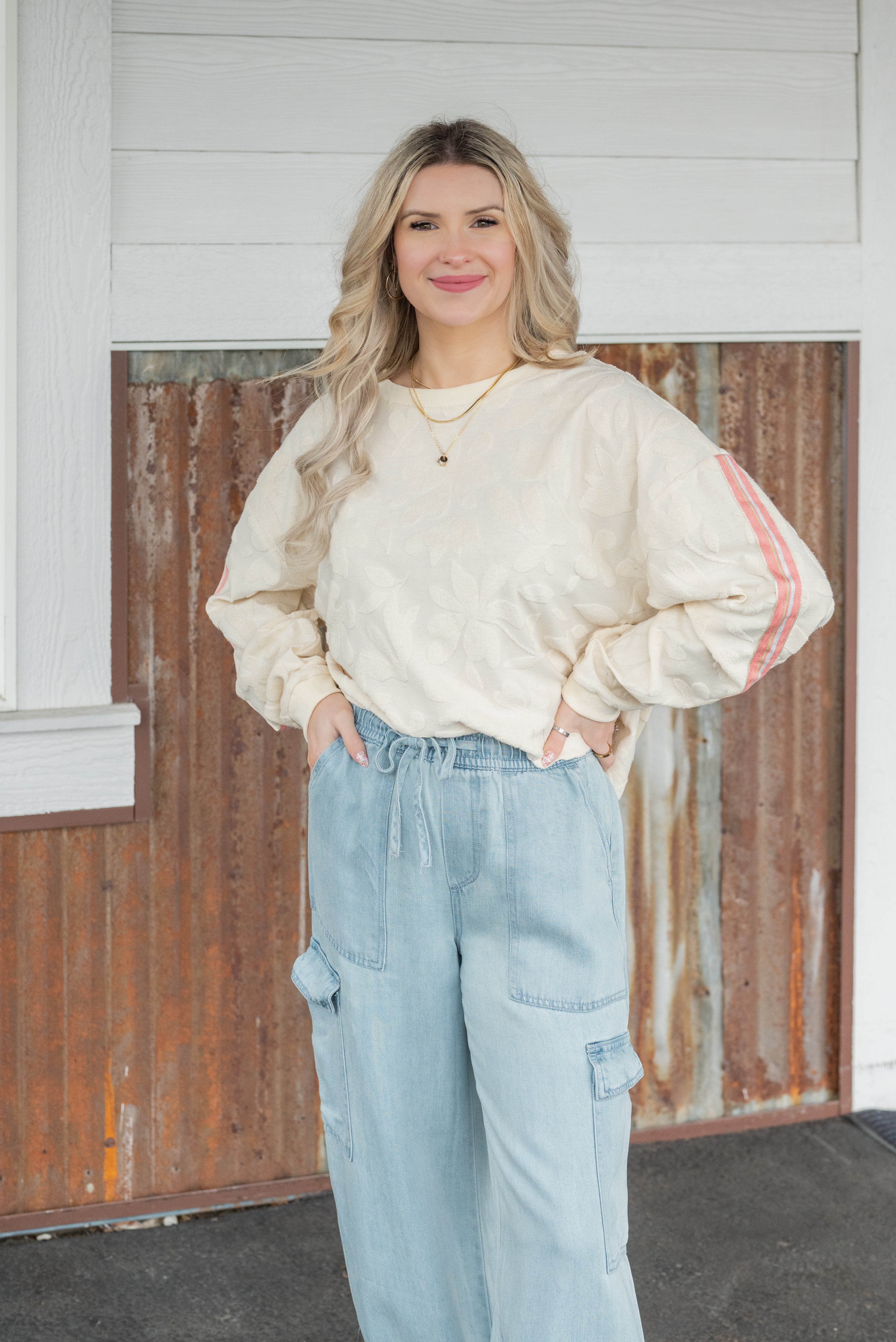 CORRINA FRENCH TERRY SWEATSHIRT